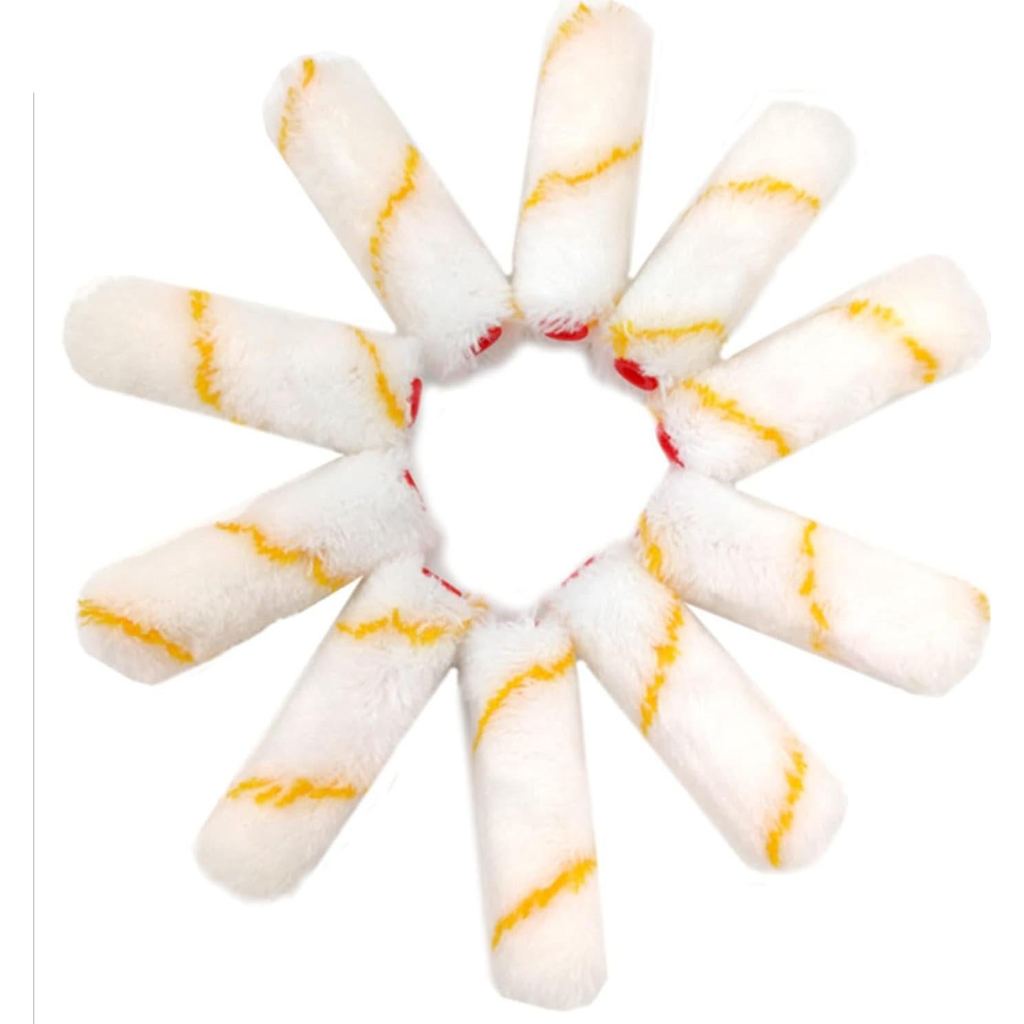 100 Fundas de Rodillo de Pintura 10 cm con Kit Tergy