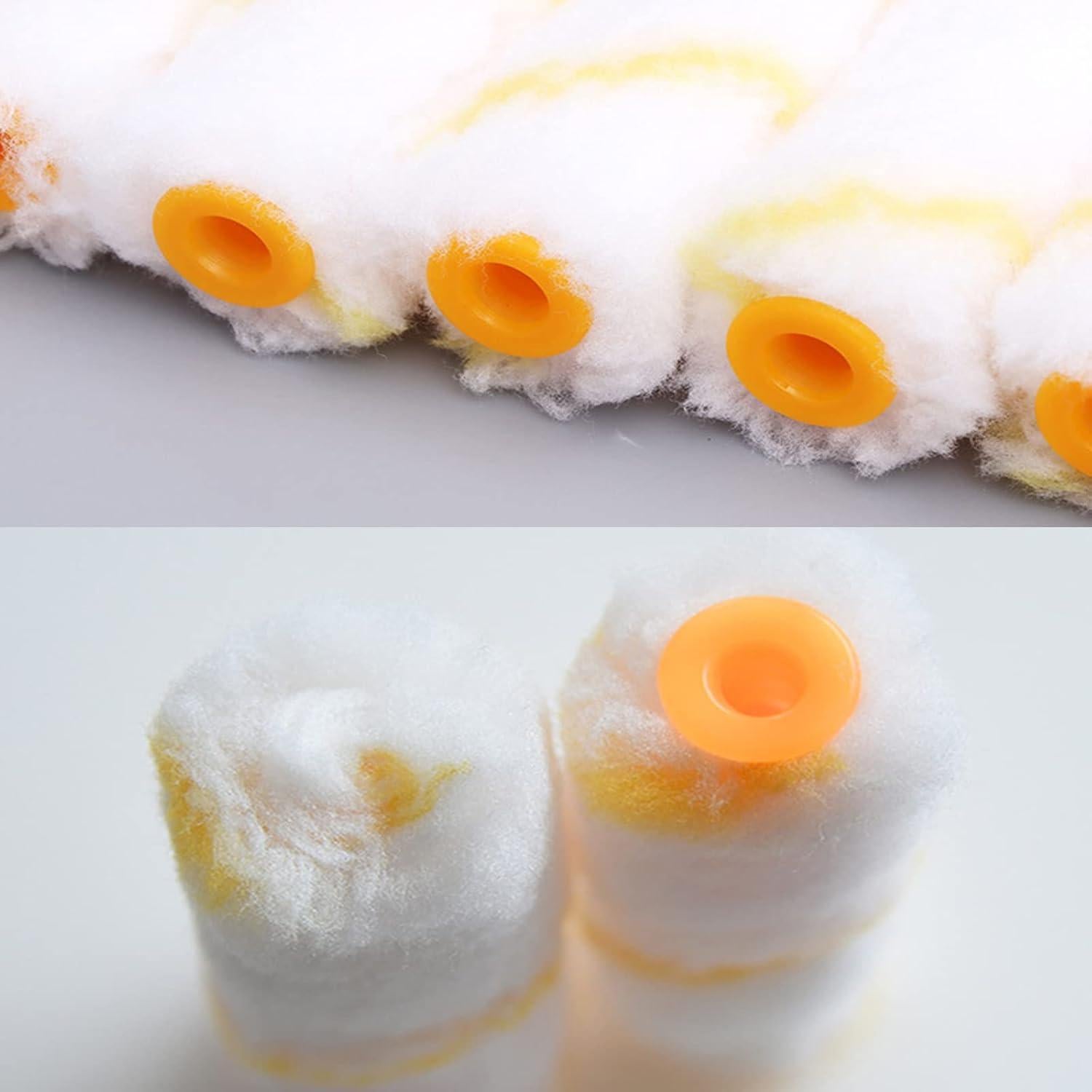 100 Fundas de Rodillo de Pintura 10 cm con Kit Tergy