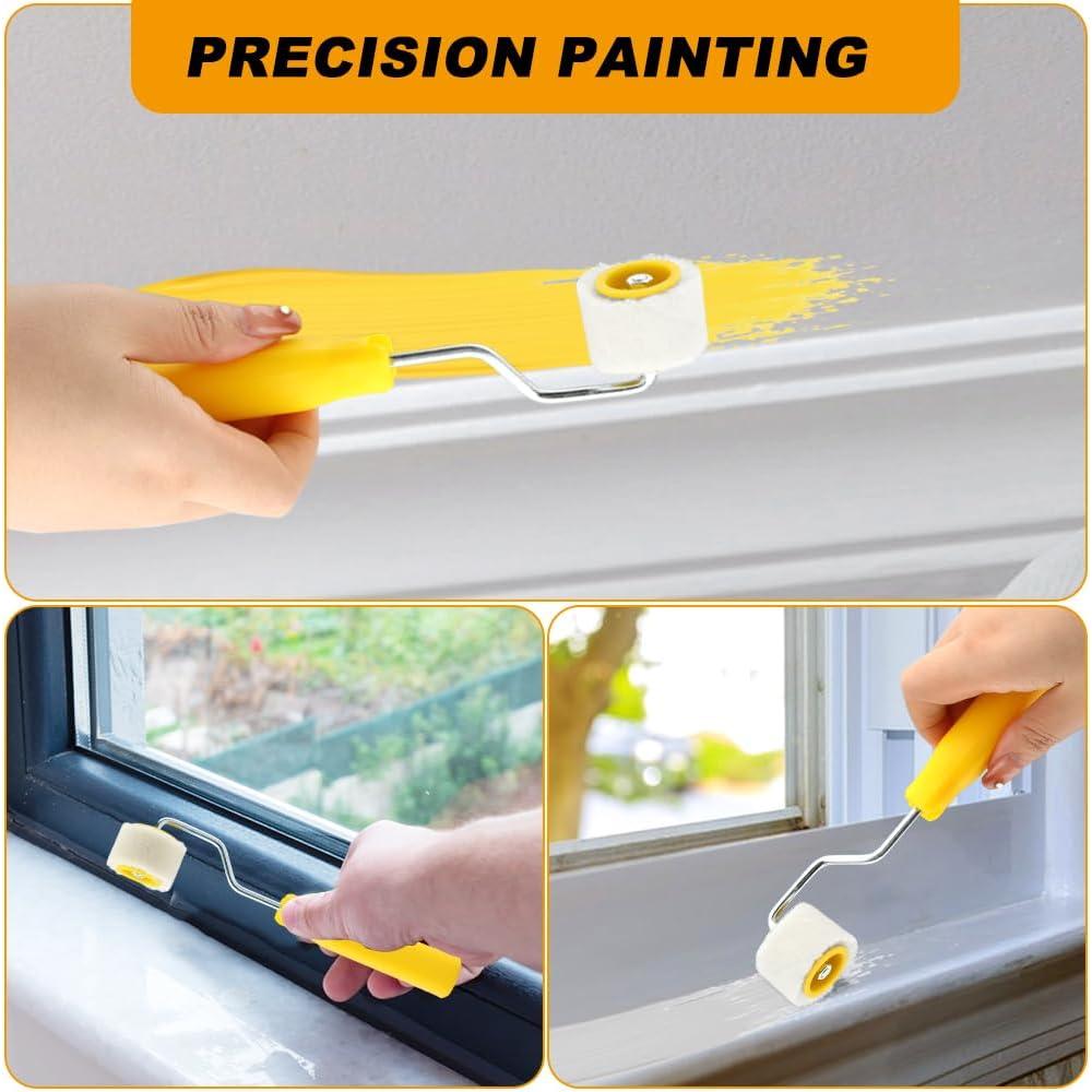 Set de Rodillos Mini y Pincel Velarionna para Pintura de Precisión