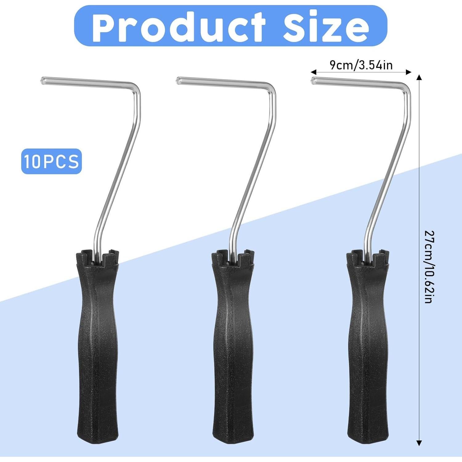 Set de 10 Mangos de Rodillo de Pintura FdcZeyxior 30.48cm