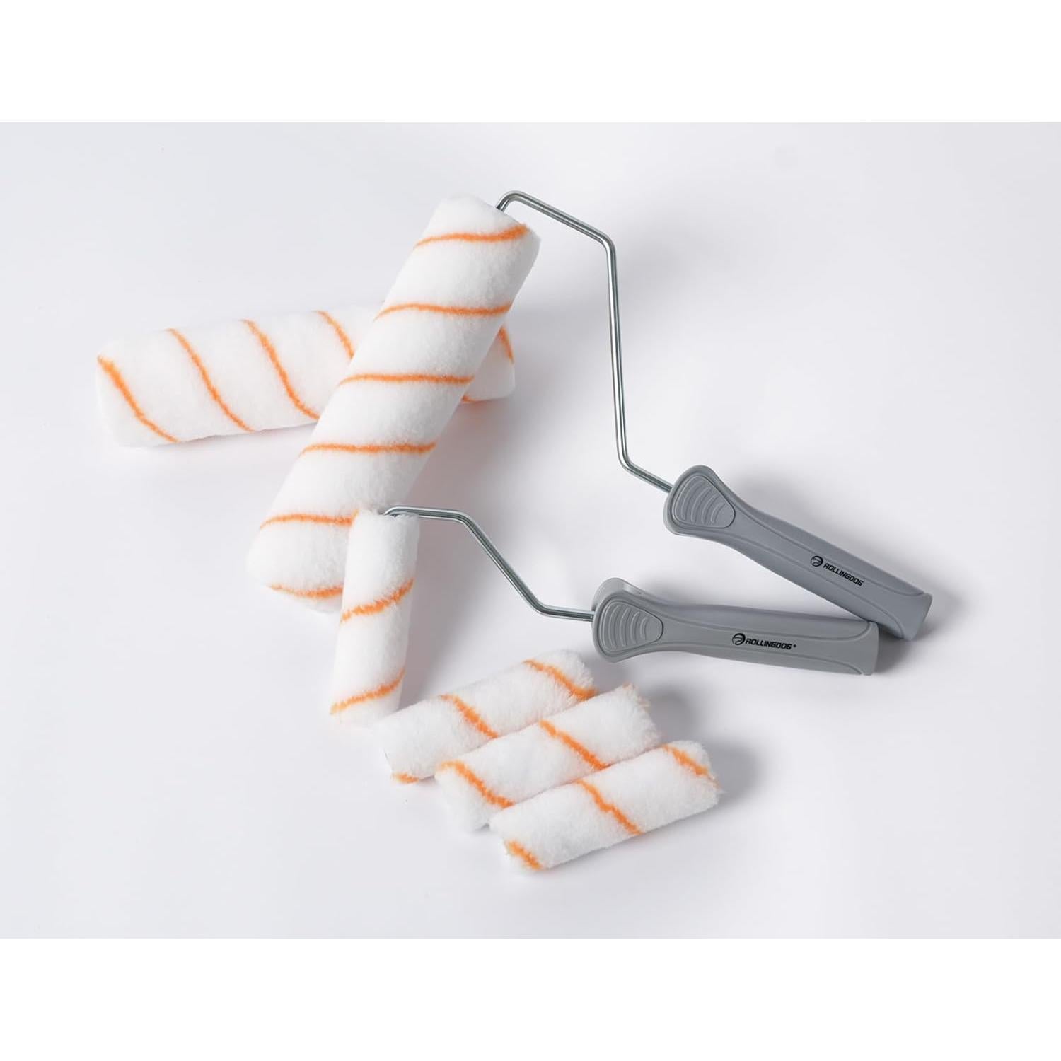 Kit de Rodillo de Pintura ROLLINGDOG 10 Piezas con Polo 0.91m