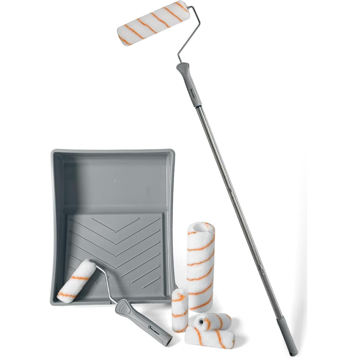 Kit de Rodillo de Pintura ROLLINGDOG 10 Piezas con Polo 0.91m