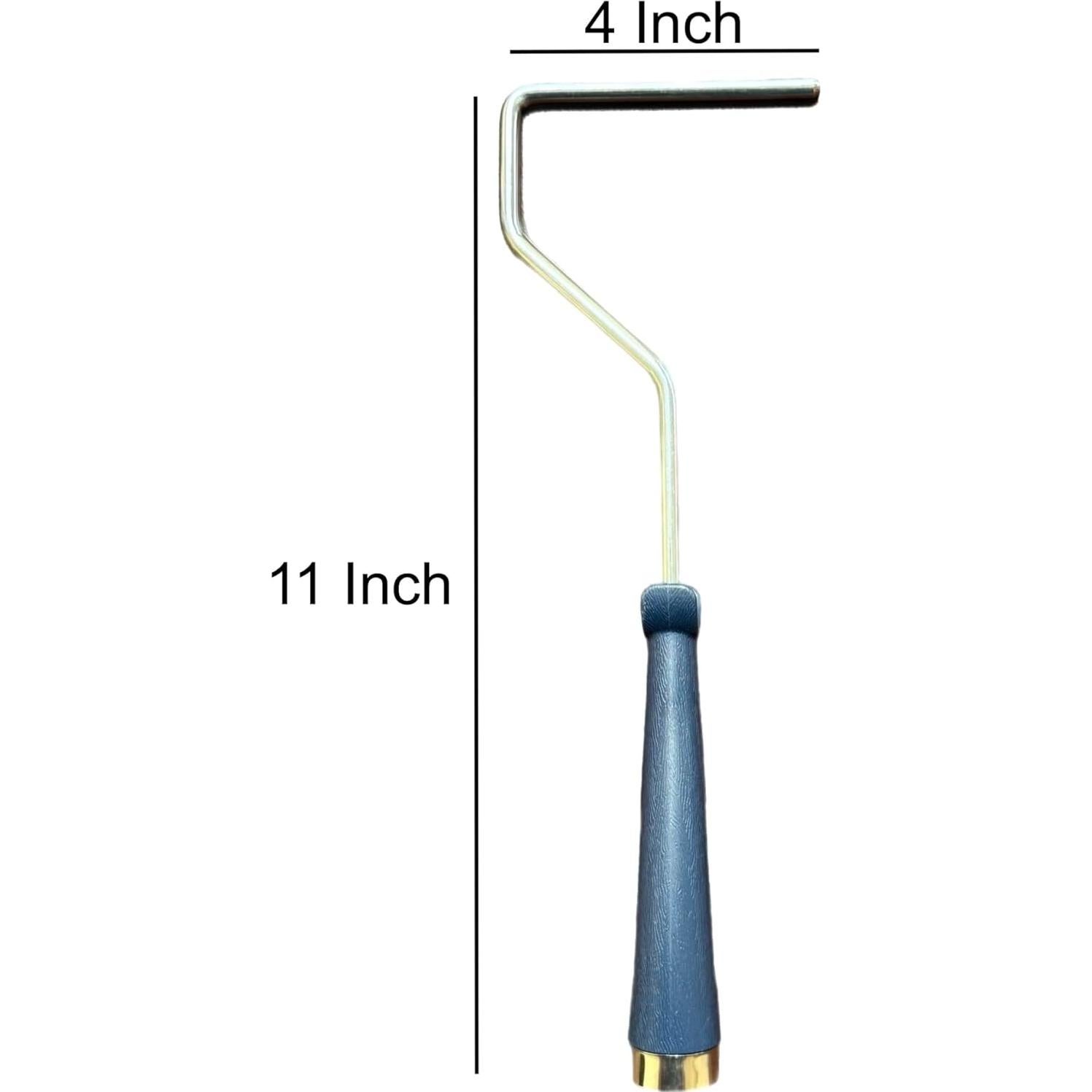 Juego de 5 Rodillos Mini de Mohair 10 cm + Marco Tru Lamb