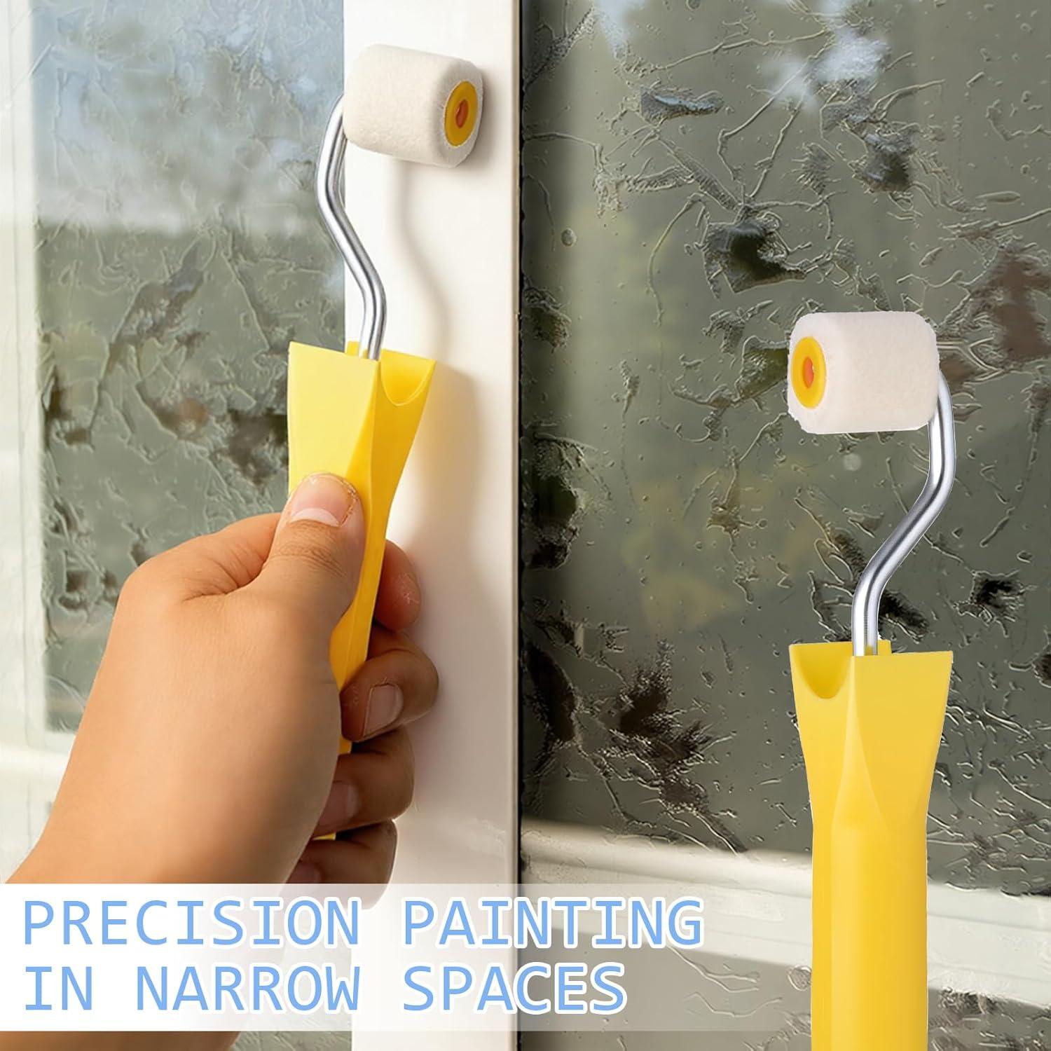 Mini Rodillos de Pintura Aysatogc 20cm + 4 Rodillos 2.6cm