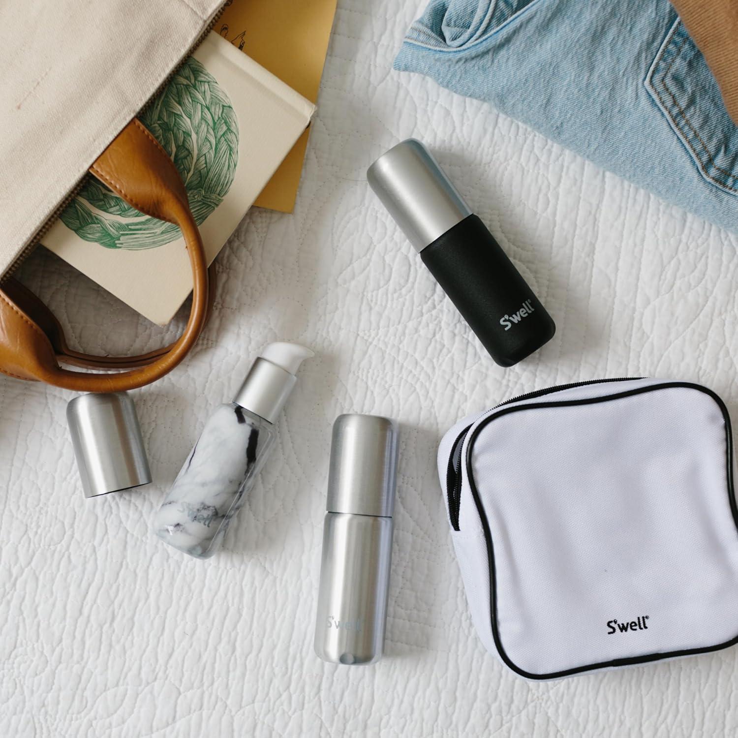 Juego de Botellas de Viaje S'well 100ml - Aluminio a Prueba de Fugas