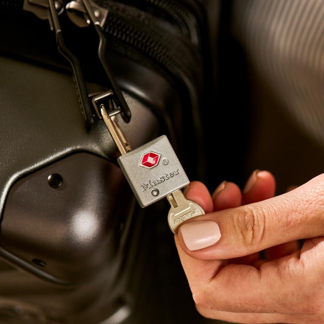 Candados de Equipaje Master Lock 4683Q Aprobados por TSA - Paquete de 4