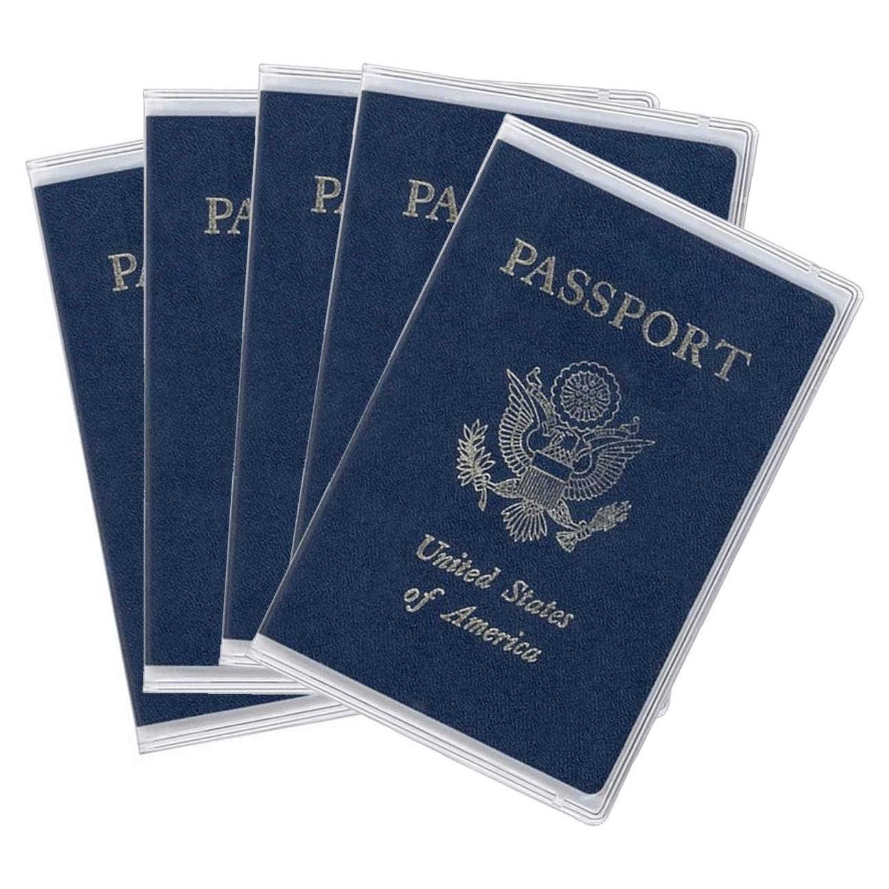 Paquete de 5 Fundas de Pasaporte Arsmat - Organizador de Viaje