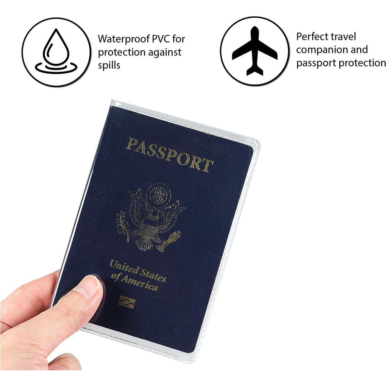 Paquete de 5 Fundas de Pasaporte Arsmat - Organizador de Viaje