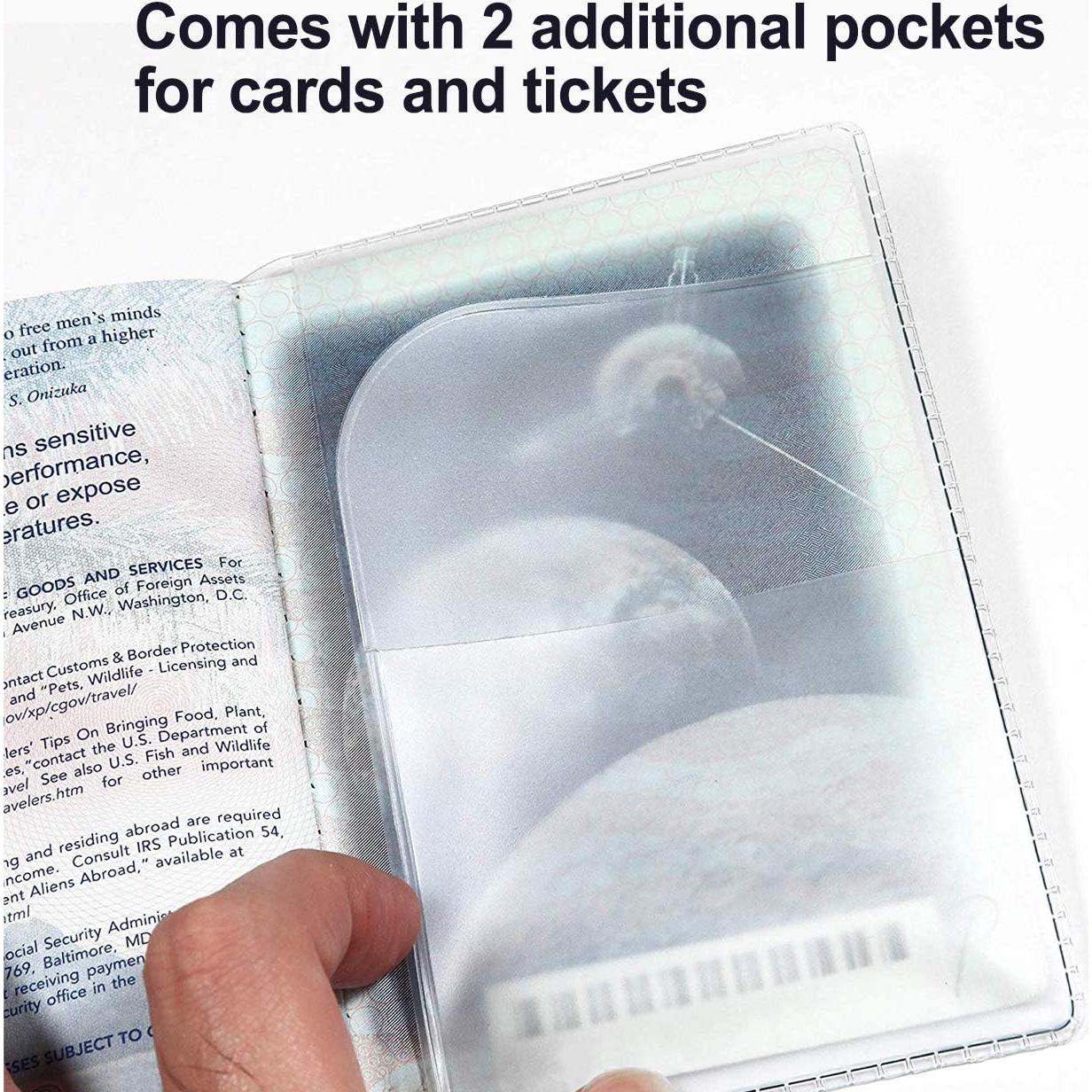 Paquete de 5 Fundas de Pasaporte Arsmat - Organizador de Viaje