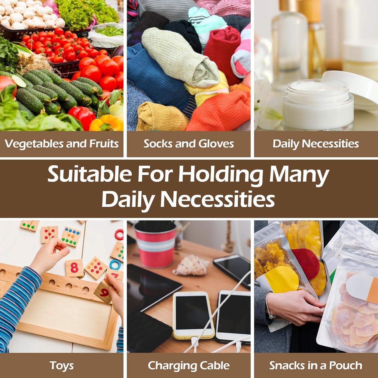 28 Bolsas Reutilizables de Algodón Dimeho para Verduras