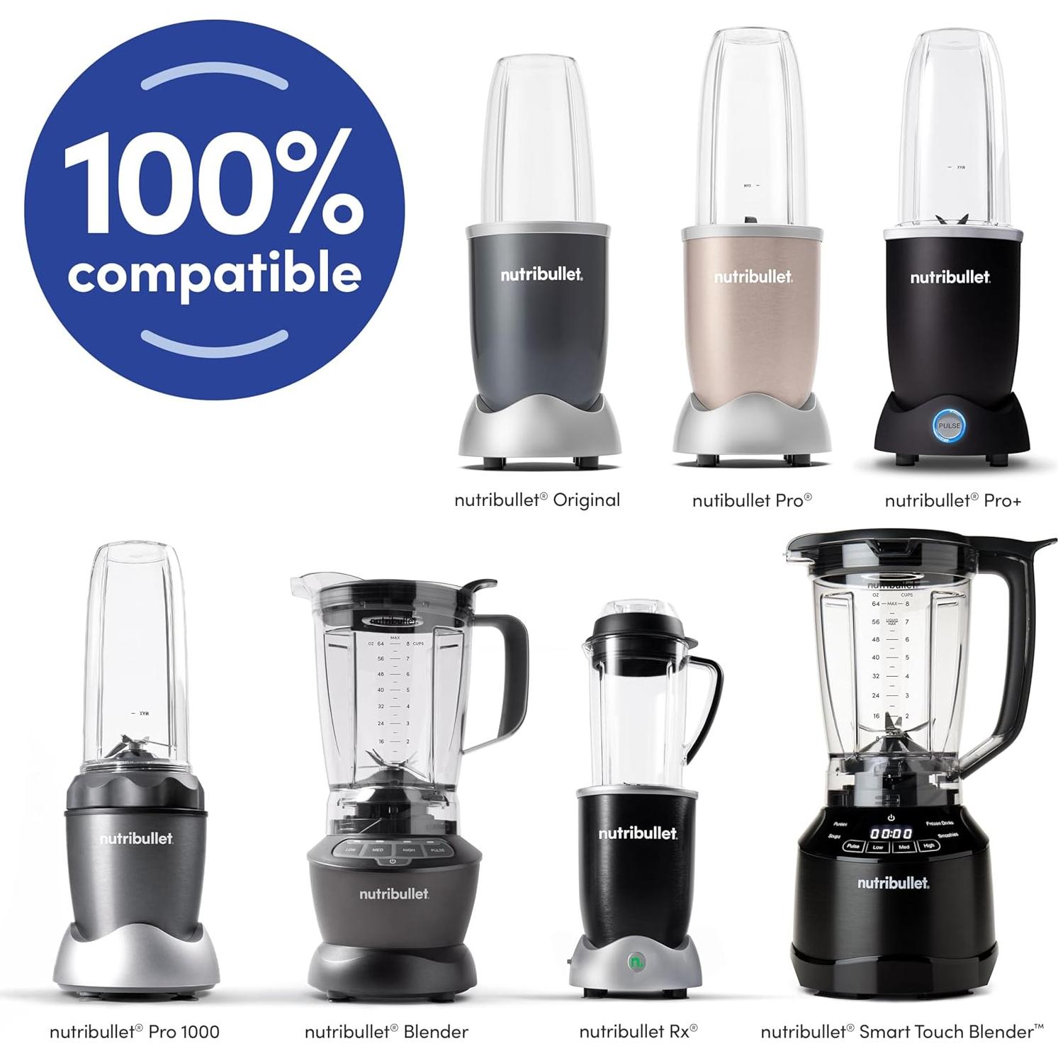 Pajillas de Metal Reutilizables NutriBullet - 4 Piezas