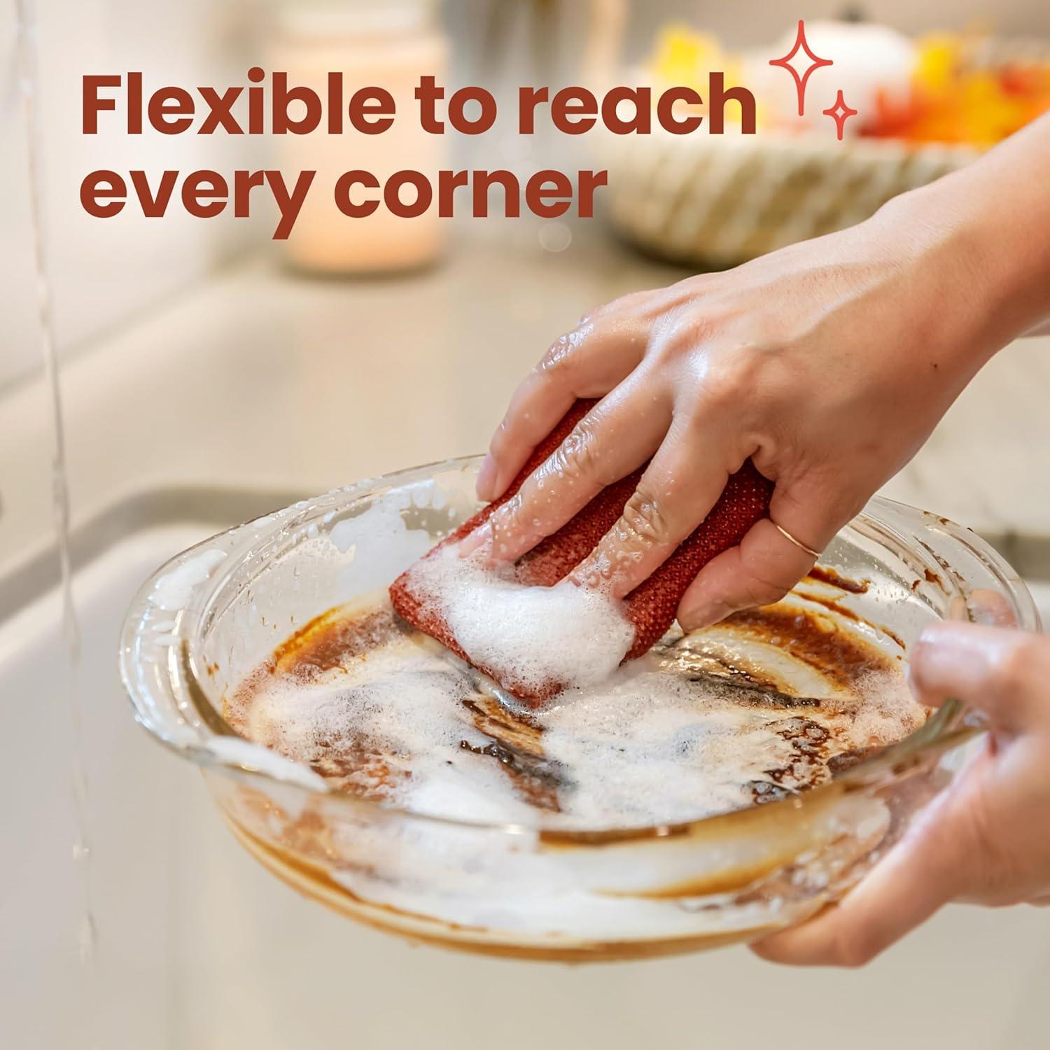 Colección Brite Harvest Scotch-Brite 8 Esponjas de Limpieza