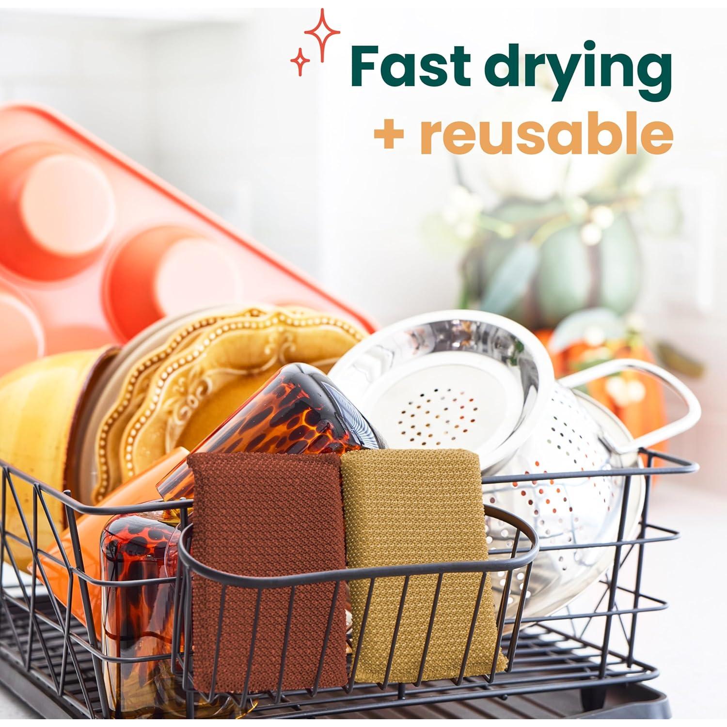 Colección Brite Harvest Scotch-Brite 8 Esponjas de Limpieza