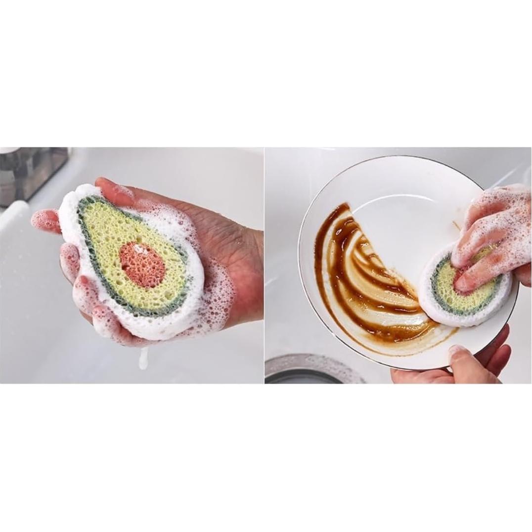 Paquete de 4 Esponjas de Celulosa Ecológicas Hauzian