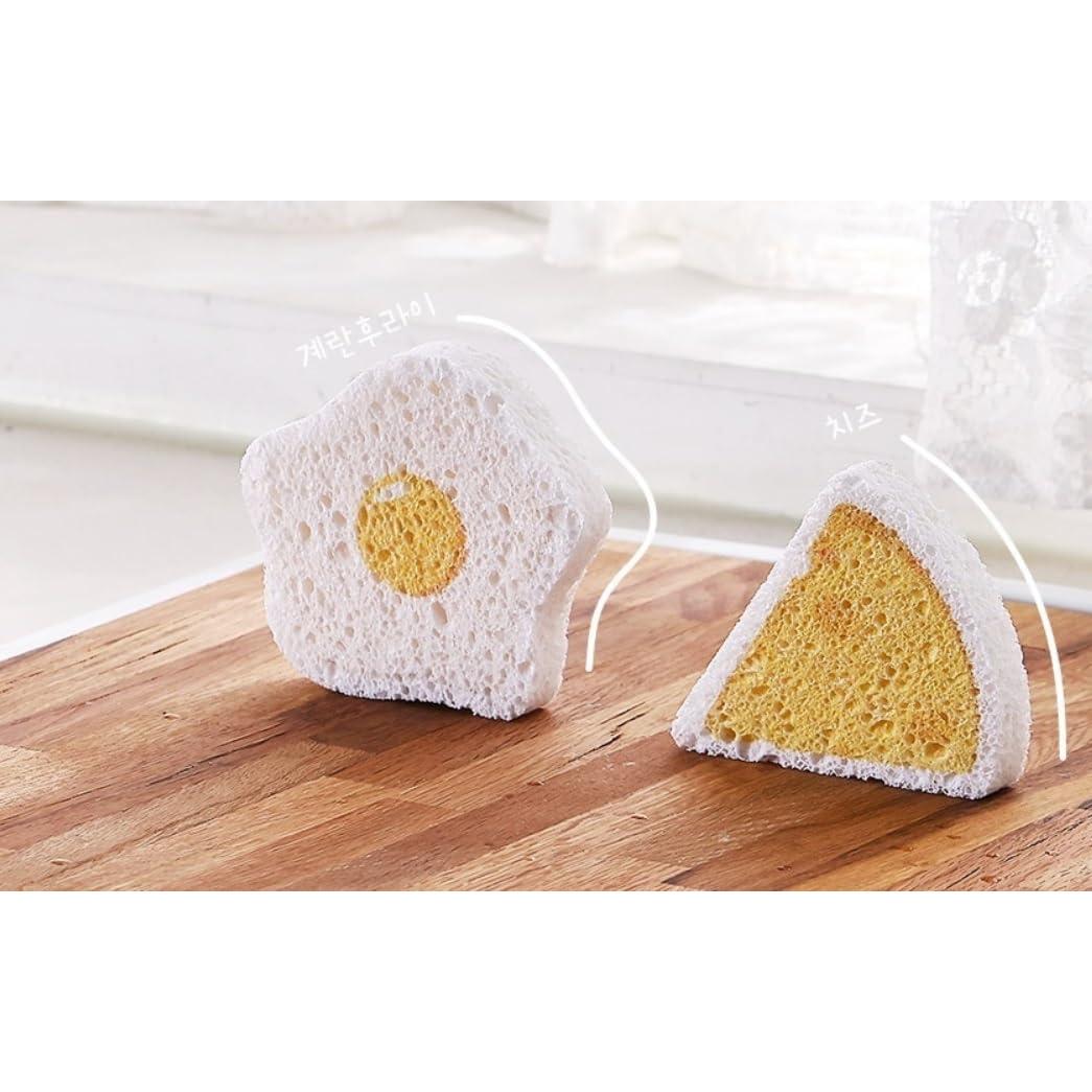 Paquete de 4 Esponjas de Celulosa Ecológicas Hauzian