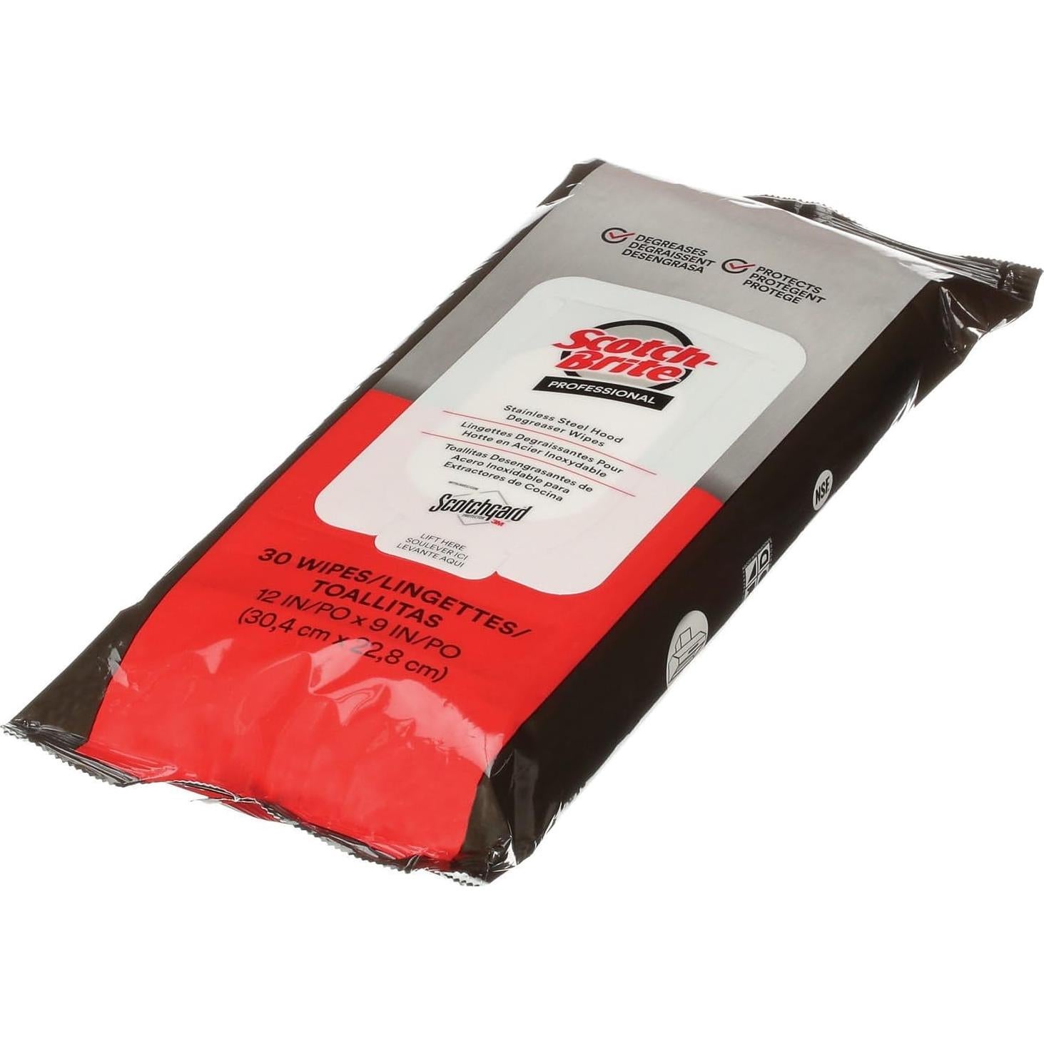 Toallitas Desengrasantes Scotch-Brite 30 Unidades con Protector