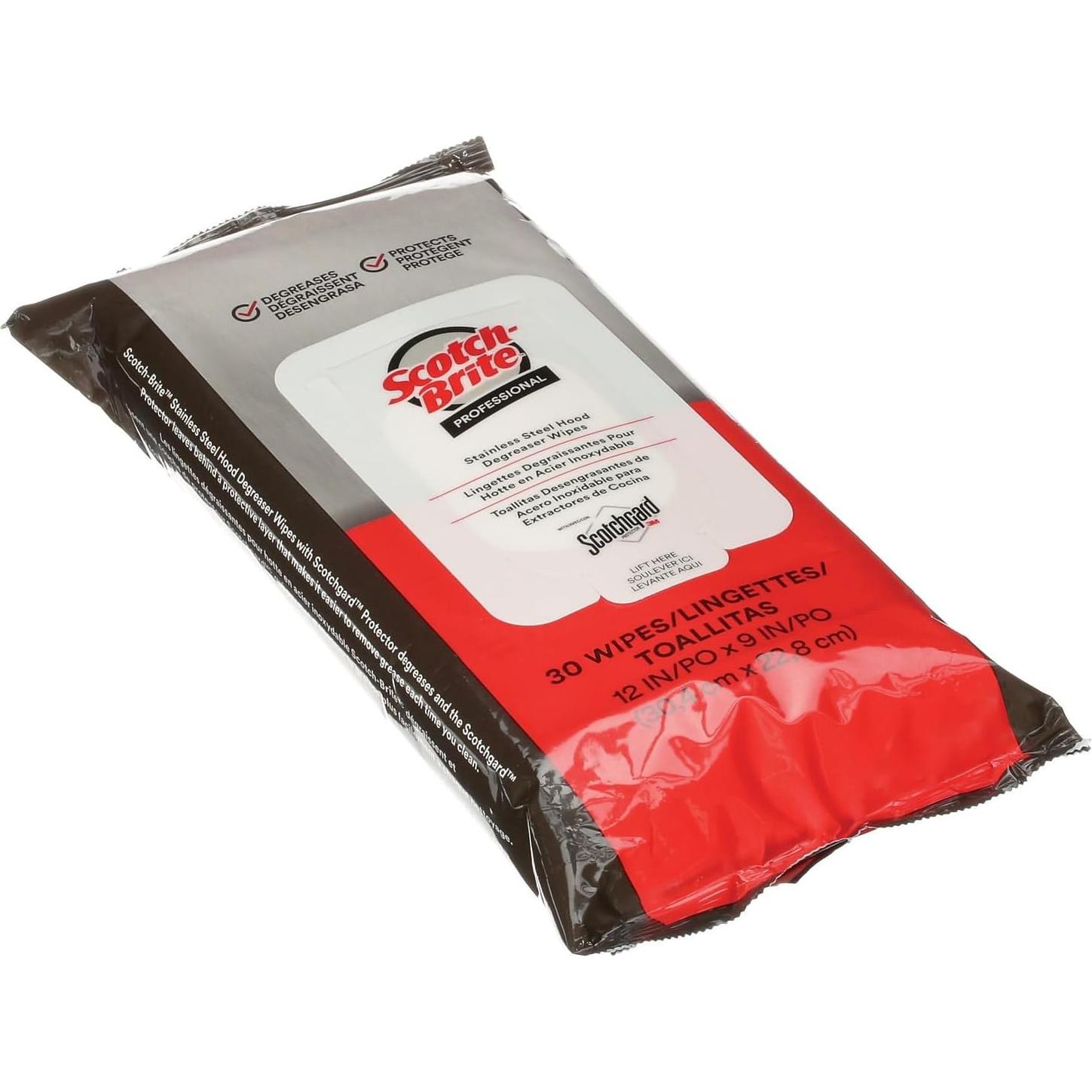 Toallitas Desengrasantes Scotch-Brite 30 Unidades con Protector