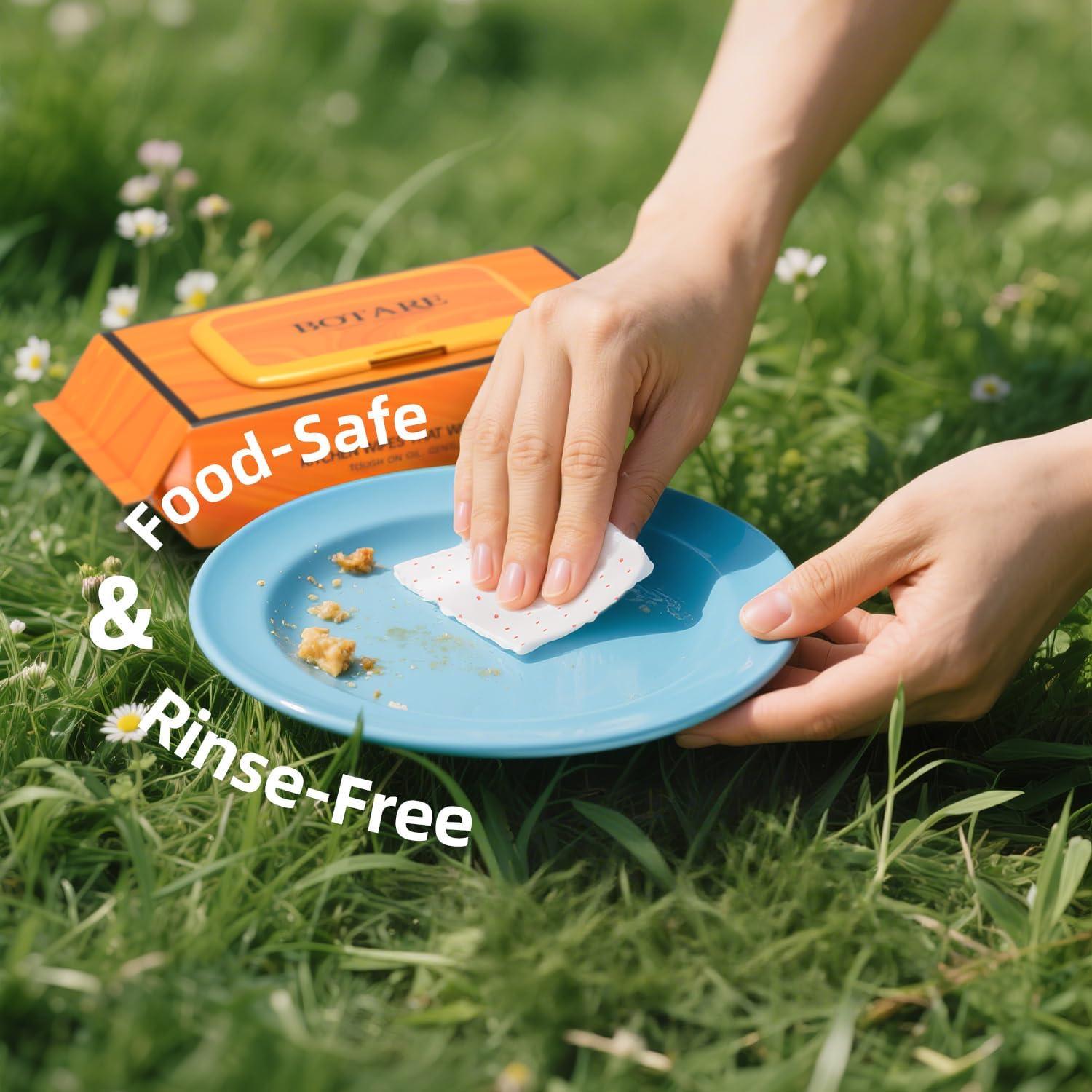 Toallitas Biodegradables para Cocina BOTARE 96 Unidades 18x22.6cm