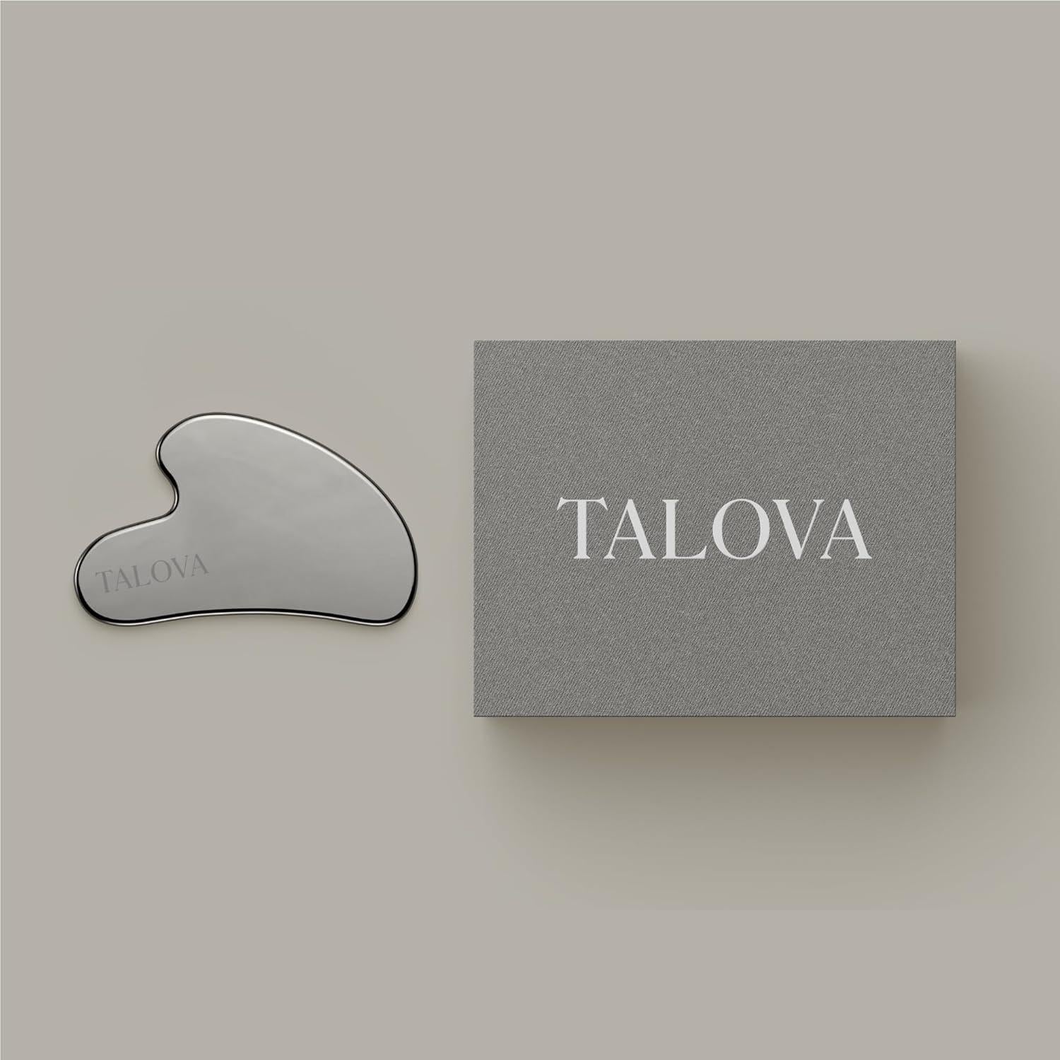 Gua Sha Facial de Acero Inoxidable 304 - Masaje y Esculpido