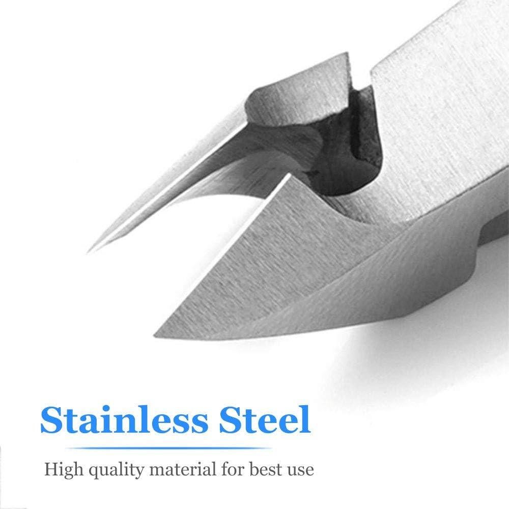 Cortador de Cutículas IVON Antideslizante Acero Inoxidable Azul