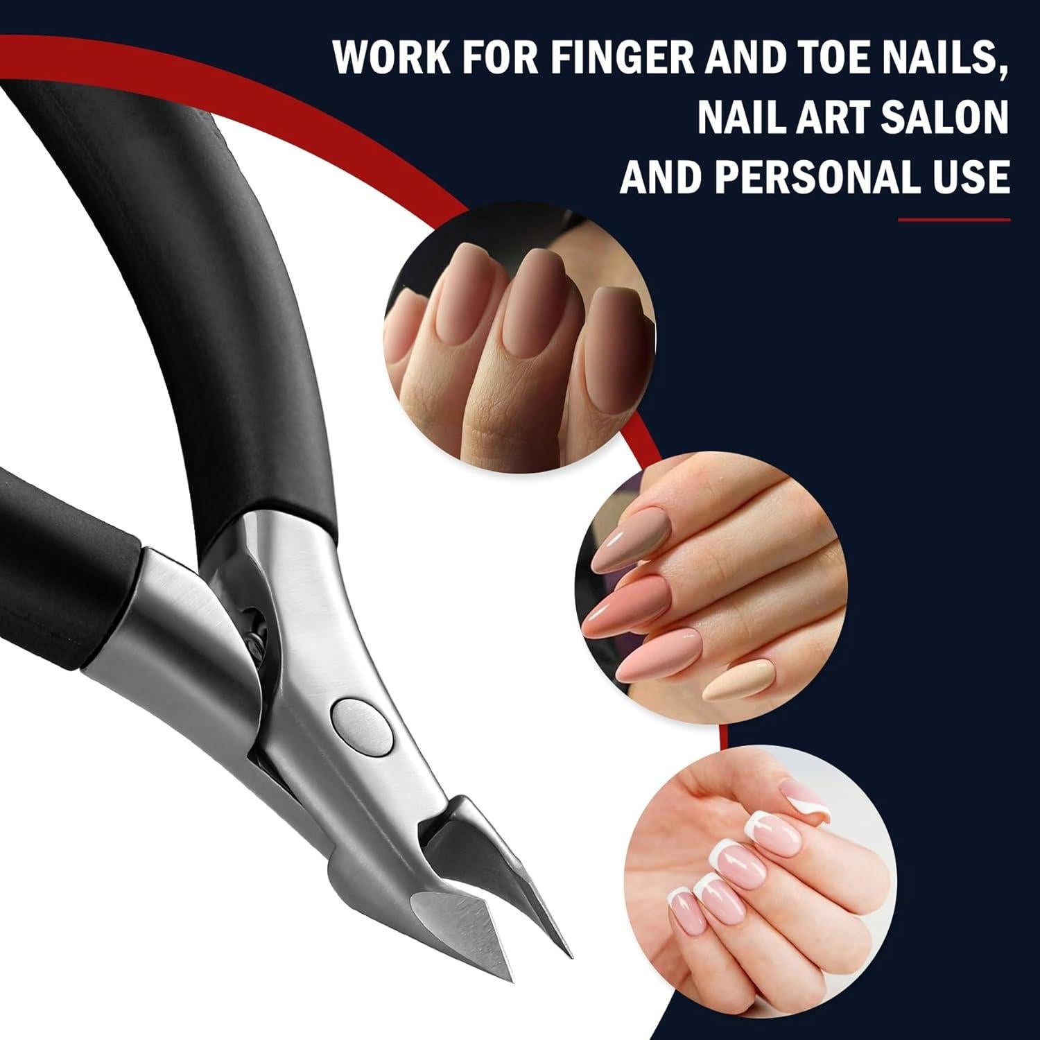 Cortador de Cutículas FVION Profesional Acero Inoxidable 5mm