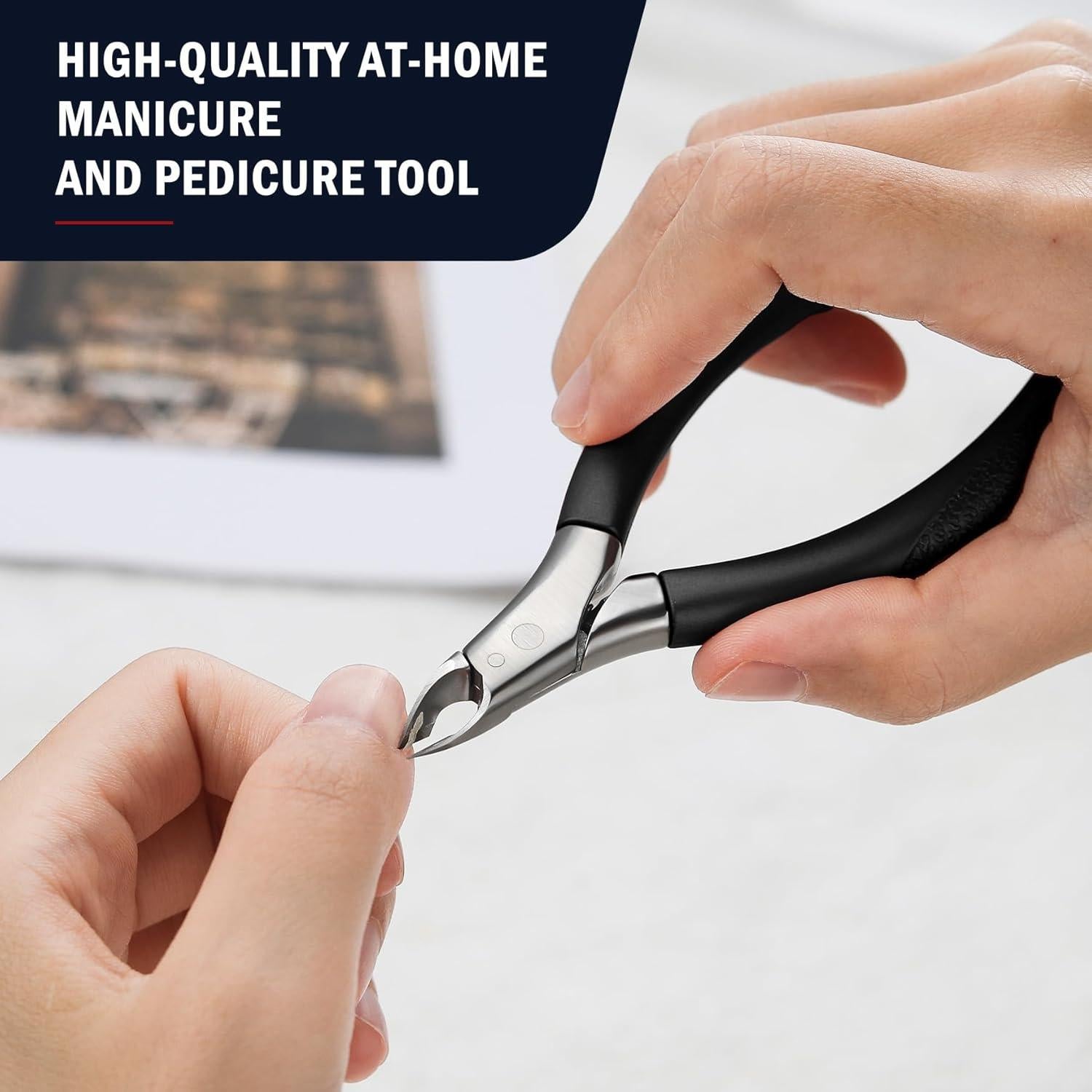 Cortador de Cutículas FVION Profesional Acero Inoxidable 5mm