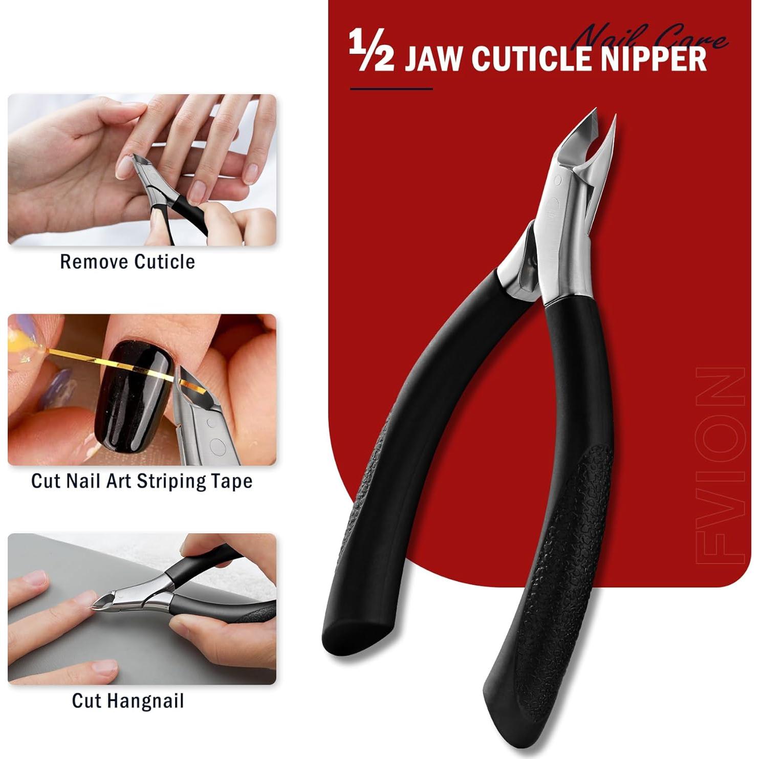 Cortador de Cutículas FVION Profesional Acero Inoxidable 5mm