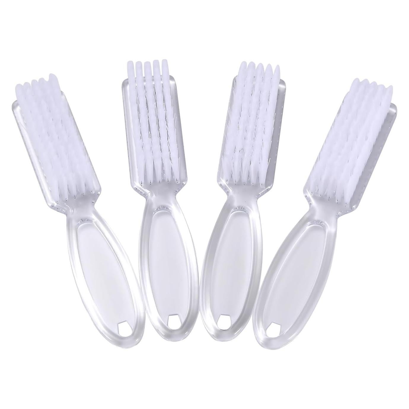 Cepillo de Uñas Yebeauty Transparente - Paquete de 4 Piezas