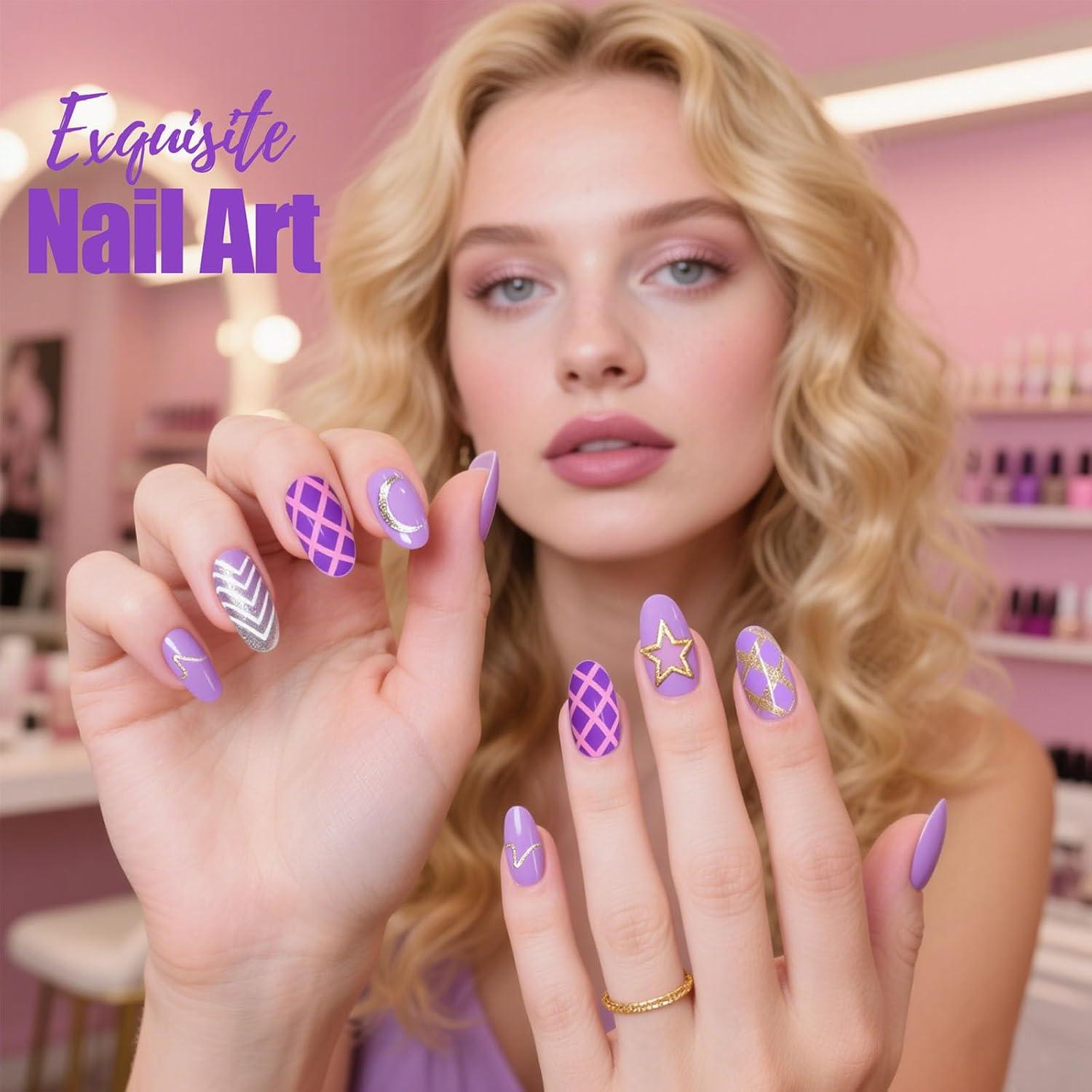 Set de 10 Pinceles para Arte de Uñas Artdone - Detalles Finos