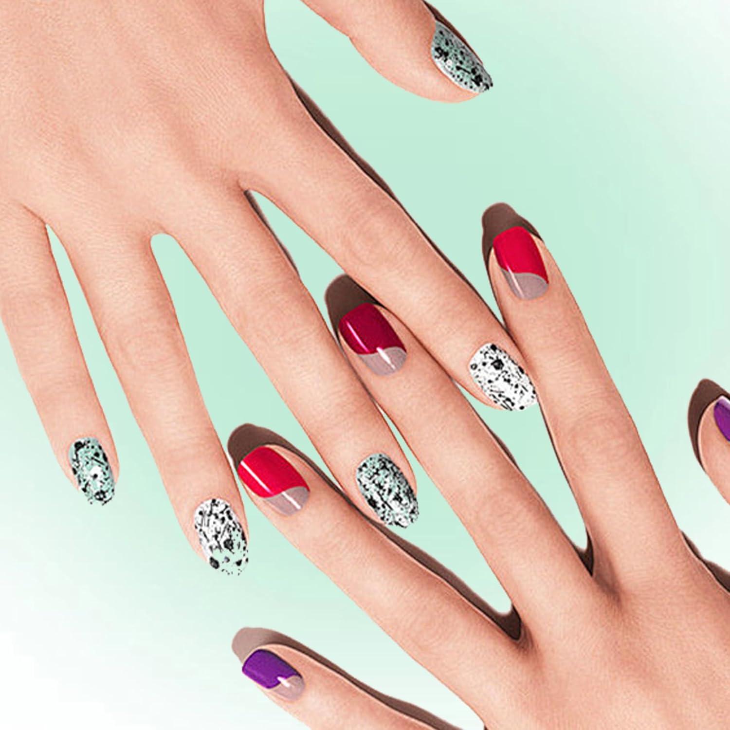 Kit de Pinceles de Arte de Uñas FULINJOY 6PCS Doble Extremo