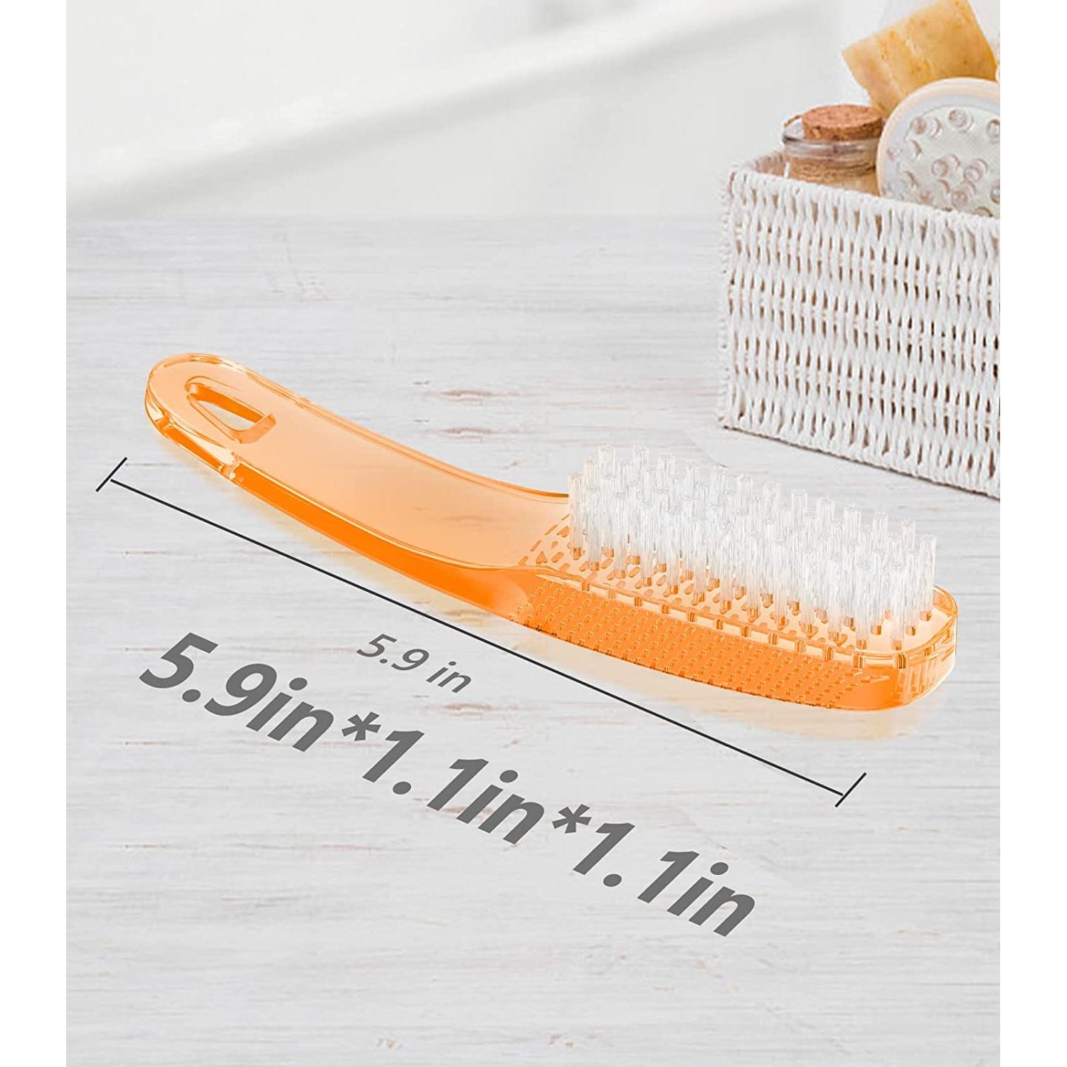 Cepillo de Uñas Larbois - Paquete de 4 con Mango Antideslizante