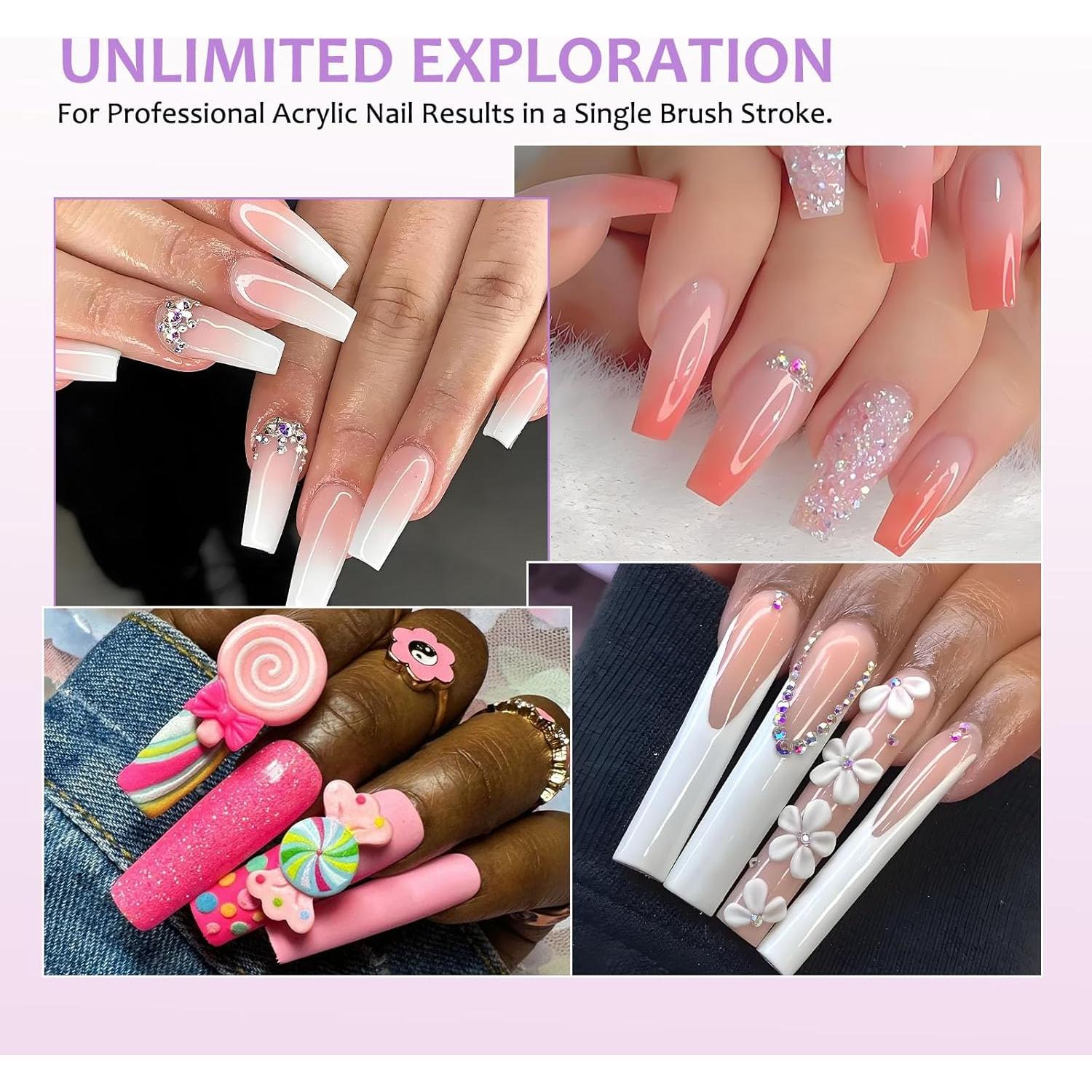 Pincel de Uñas Acrílicas ZoCCee #12 Kolinsky 100% Profesional