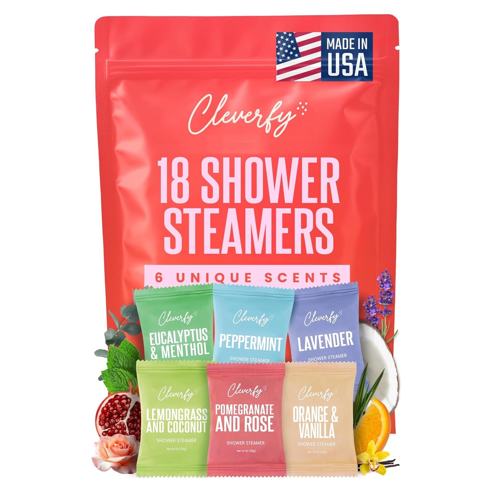 Pastillas de Vapor Aromaterapia Cleverfy - 18 Tabletas Spa