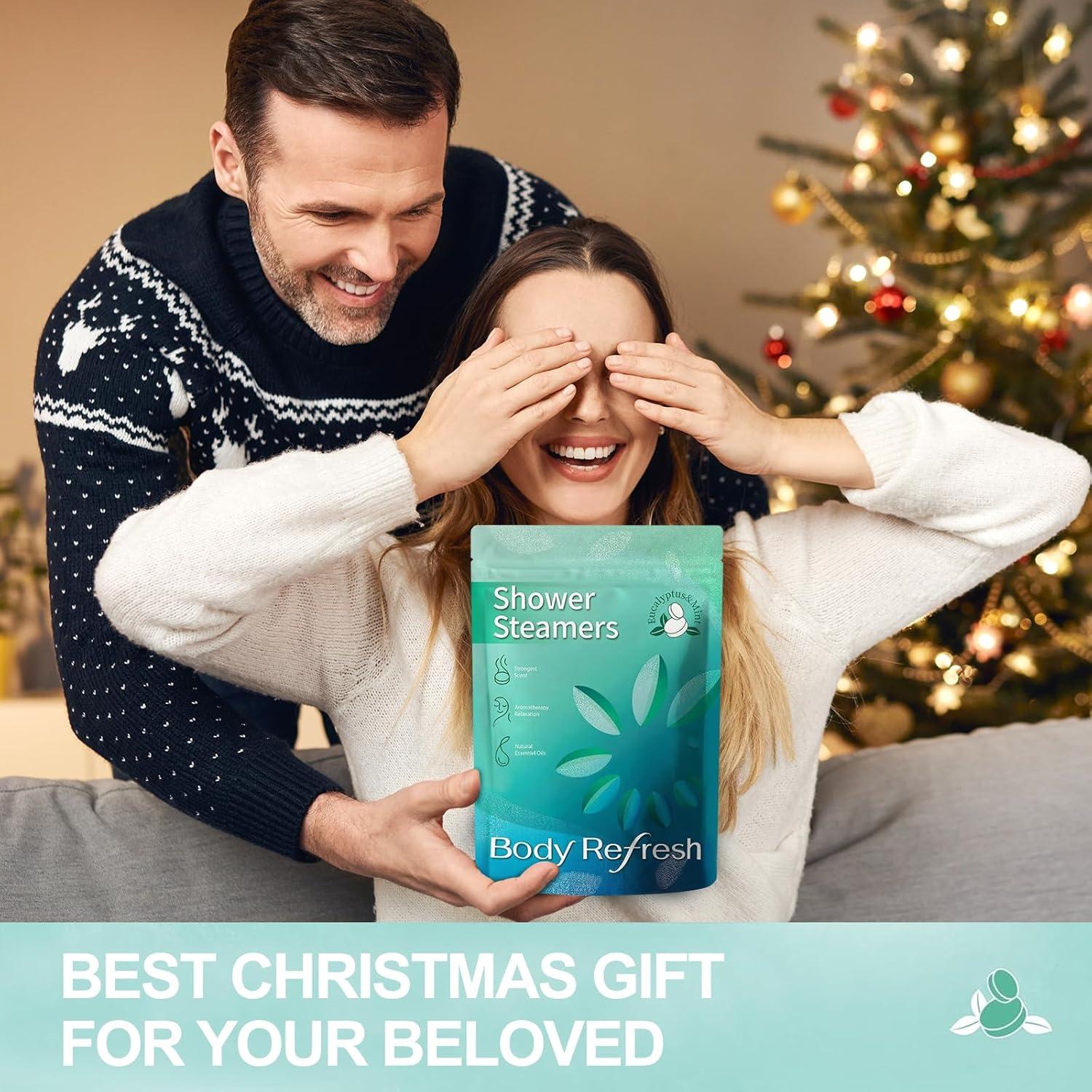 Bombas de Ducha Aromaterapia Eucalipto y Menta BodyRefresh - 18 Paquetes