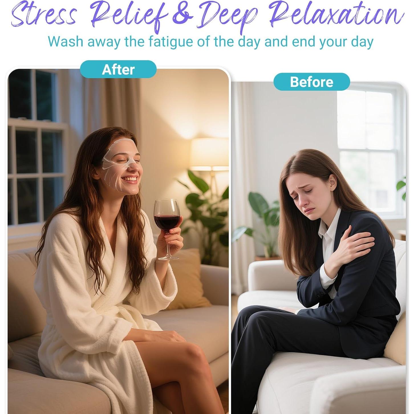 Bombas de Vapor para Ducha Aromaterapia Sanyi - 8 Aromas Naturales