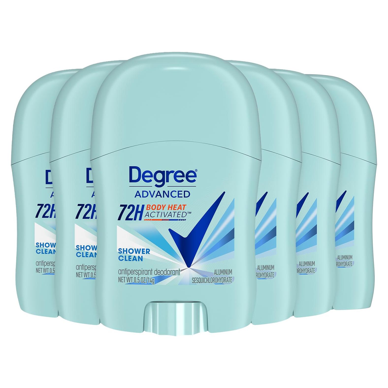 Desodorante Antitranspirante Degree Limpieza de Ducha 6-Pack 14g