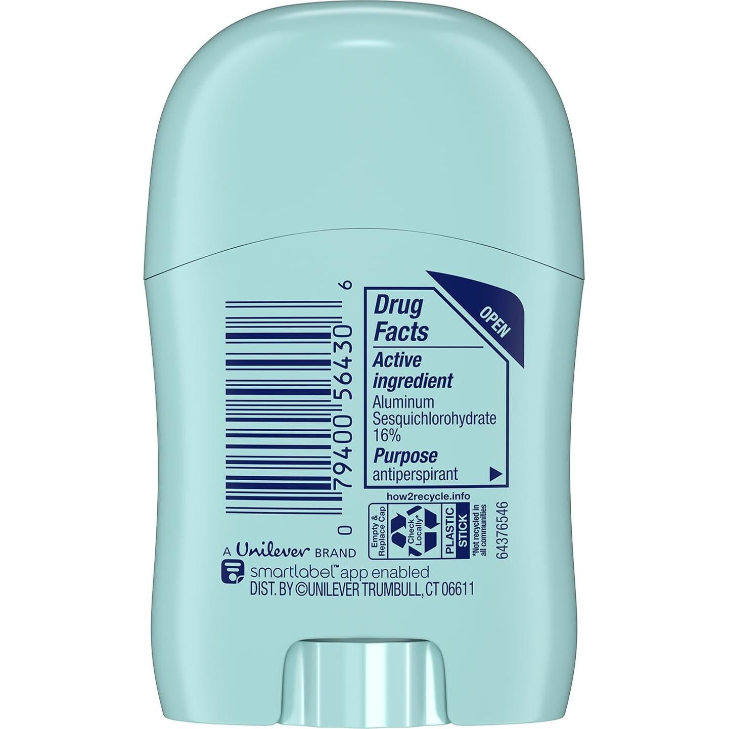 Desodorante Antitranspirante Degree Limpieza de Ducha 6-Pack 14g