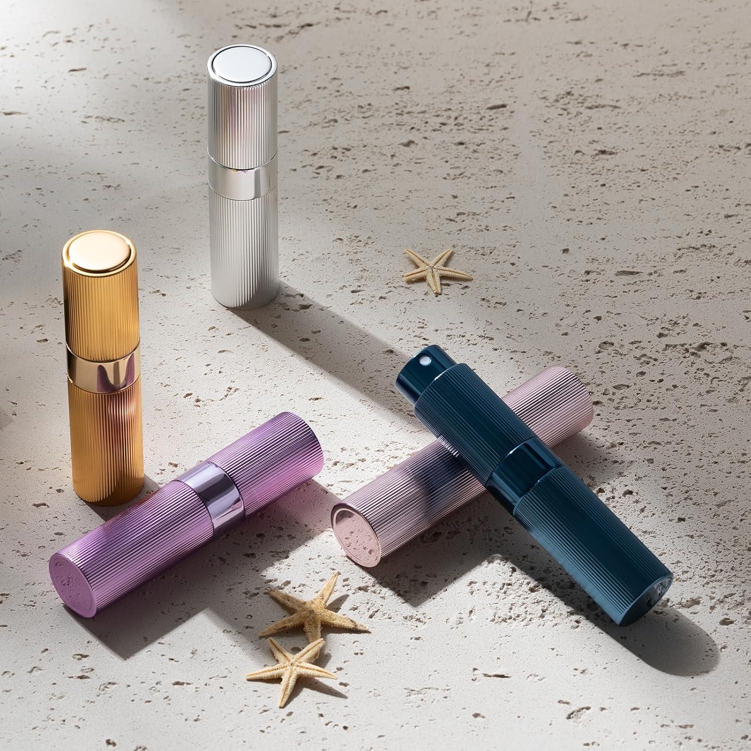 Botella de Perfume de Viaje Rellenable LISAPACK 8ml - Spray Portátil