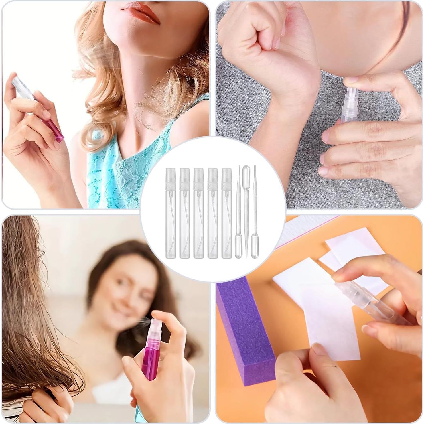 Botellas de Spray Mini 10ml uadbau - 5 Pcs Rellenables