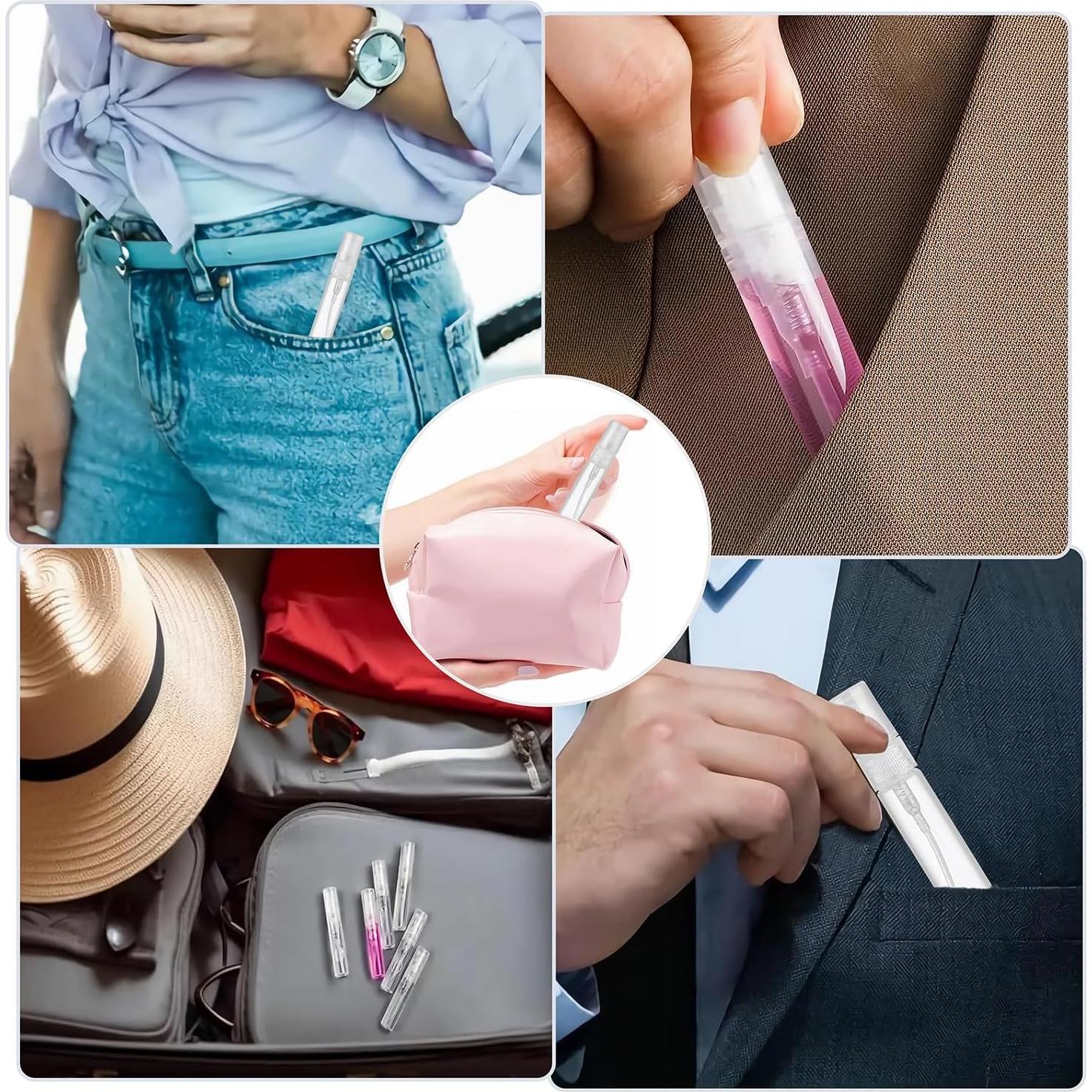 Botellas de Spray Mini 10ml uadbau - 5 Pcs Rellenables