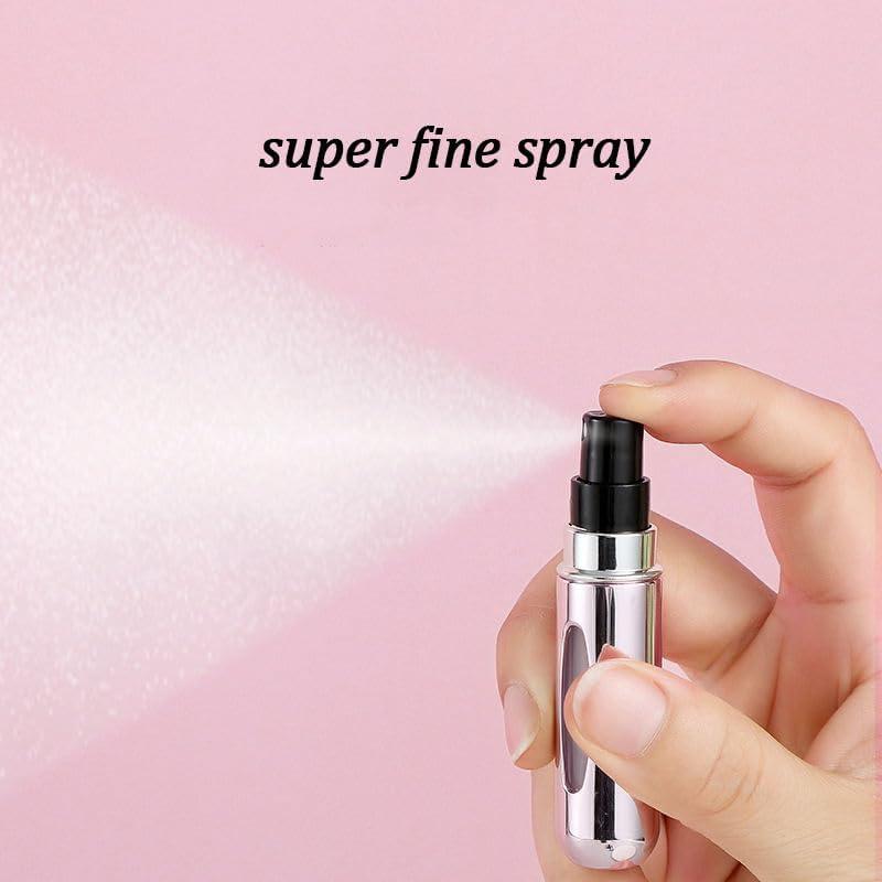 Botellas Atomizadoras de Perfume Recargables Genérico 5ml - Paquete de 4