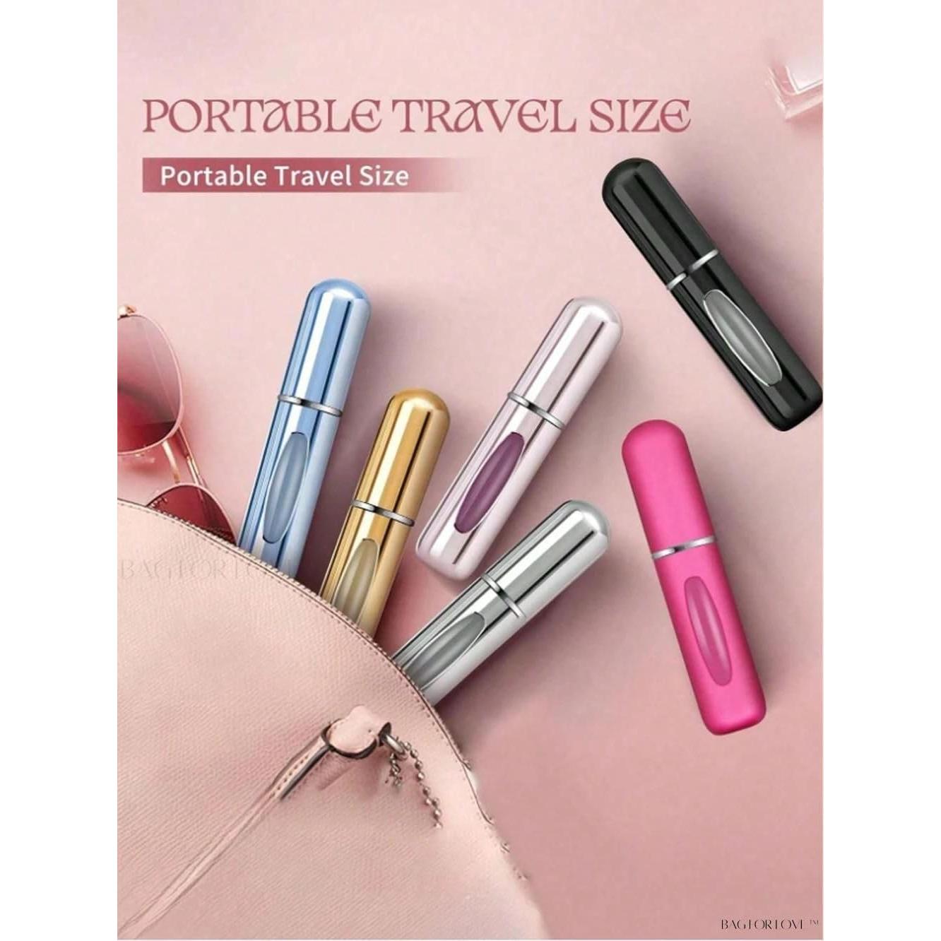 Botellas Atomizadoras de Perfume Recargables Genérico 5ml - Paquete de 4