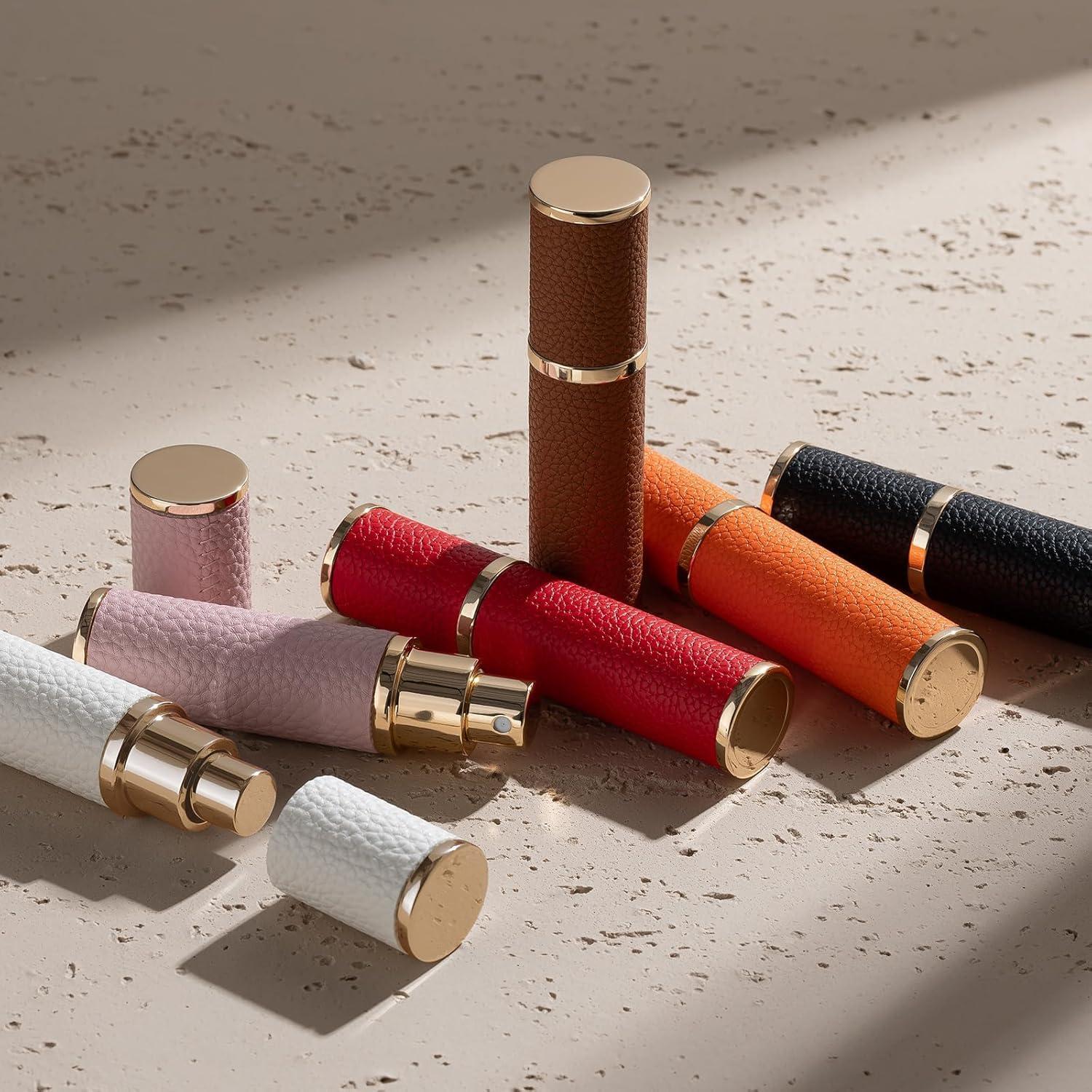 Atomizador de Perfume Rellenable Fusupak 10ml Marrón 2PCS