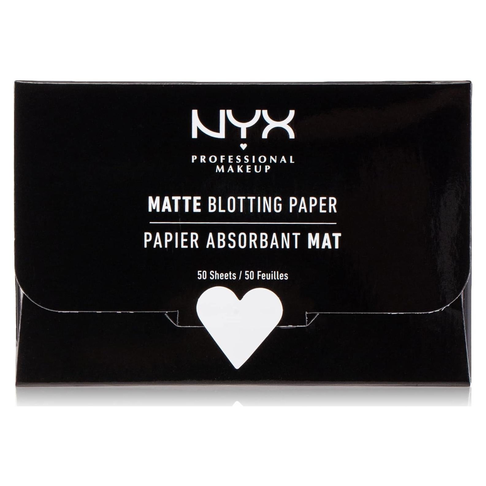 Papel Absorbente Mate NYX Professional Makeup 50 Hojas