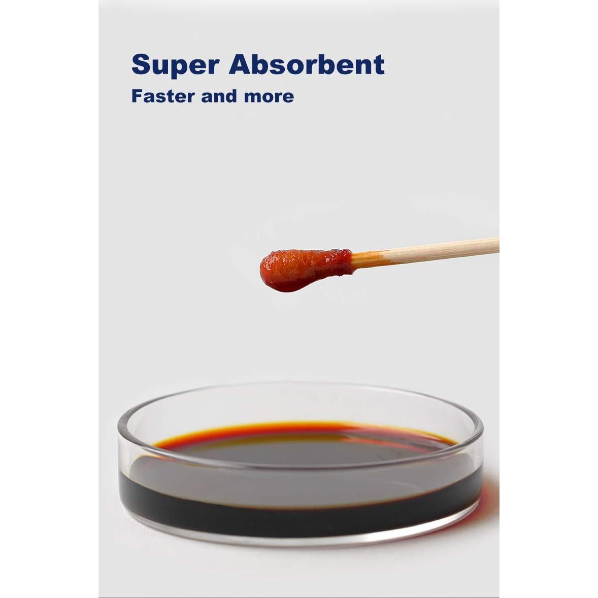 Bastones de Algodón Xumzee 300ct con Mango de Bambú