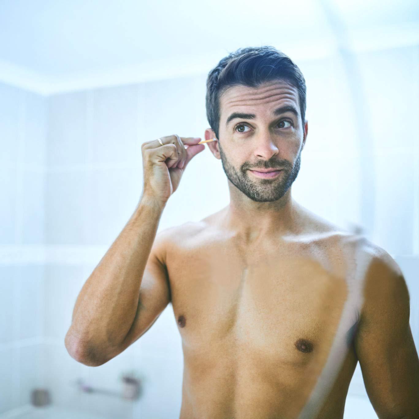 Bastones de Algodón Xumzee 300ct con Mango de Bambú