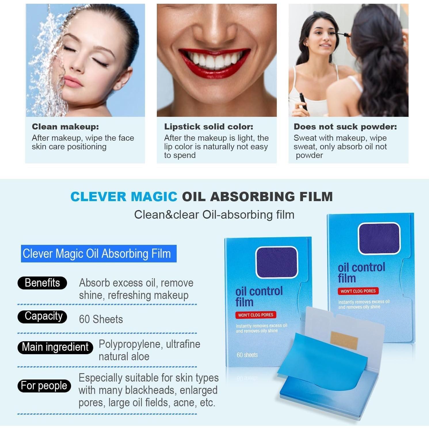 Papeles Absorbentes de Aceite para Cara Genérico - 120 Hojas