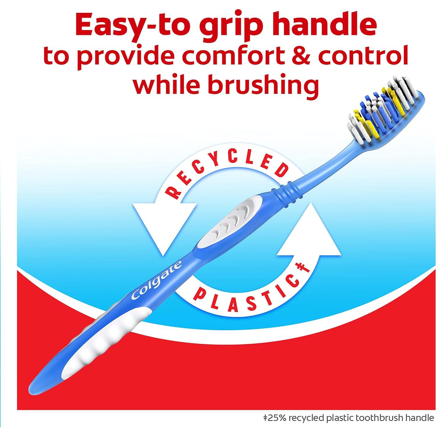 Cepillo de Dientes Colgate Extra Clean Suave 6 Unidades