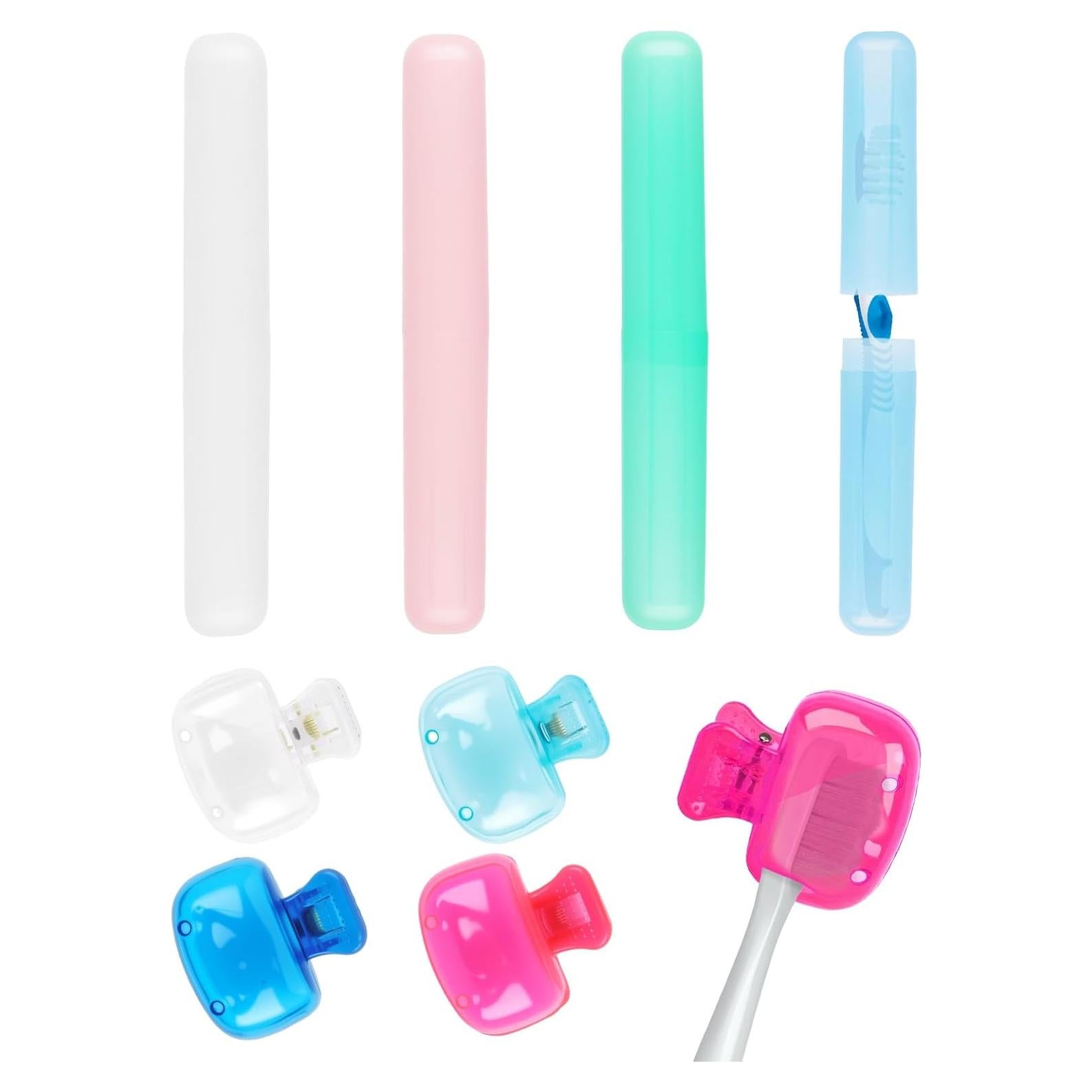 Estuches para Cepillos de Dientes GUSDYIT - 8 Piezas Viaje