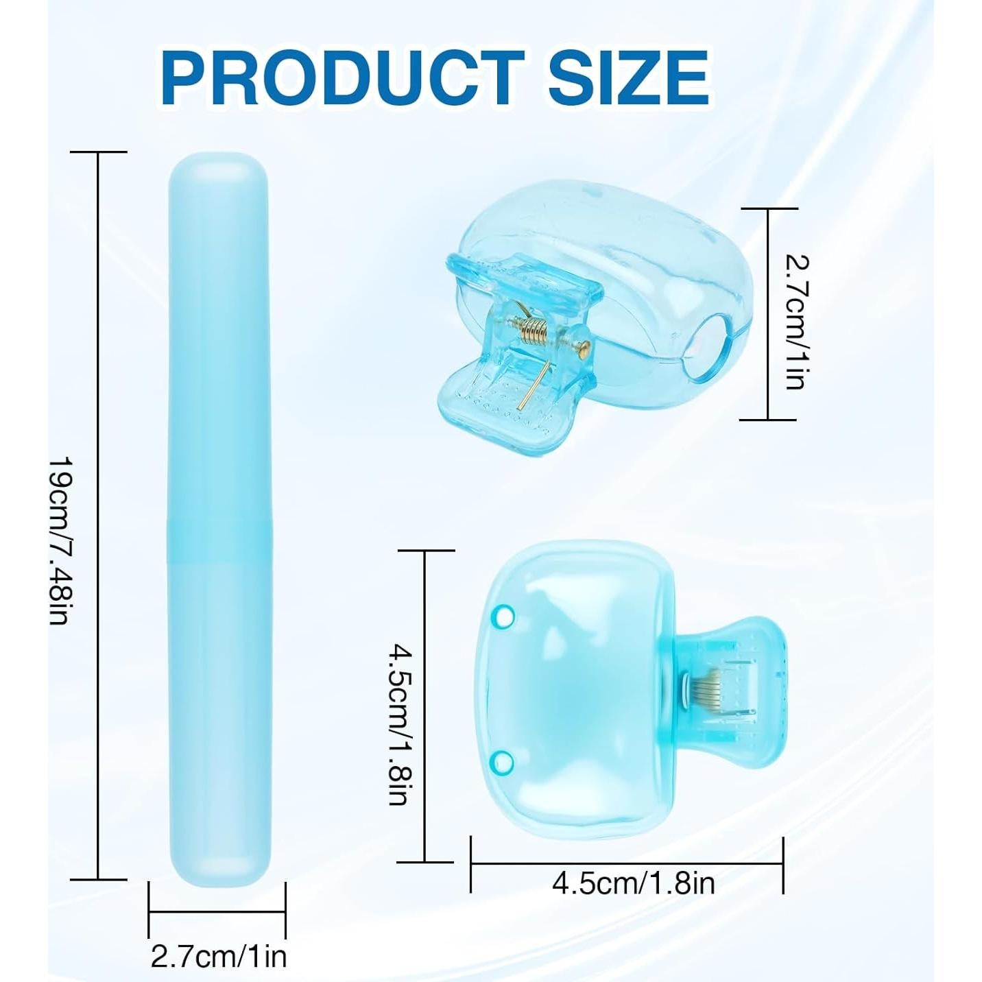 Estuches para Cepillos de Dientes GUSDYIT - 8 Piezas Viaje